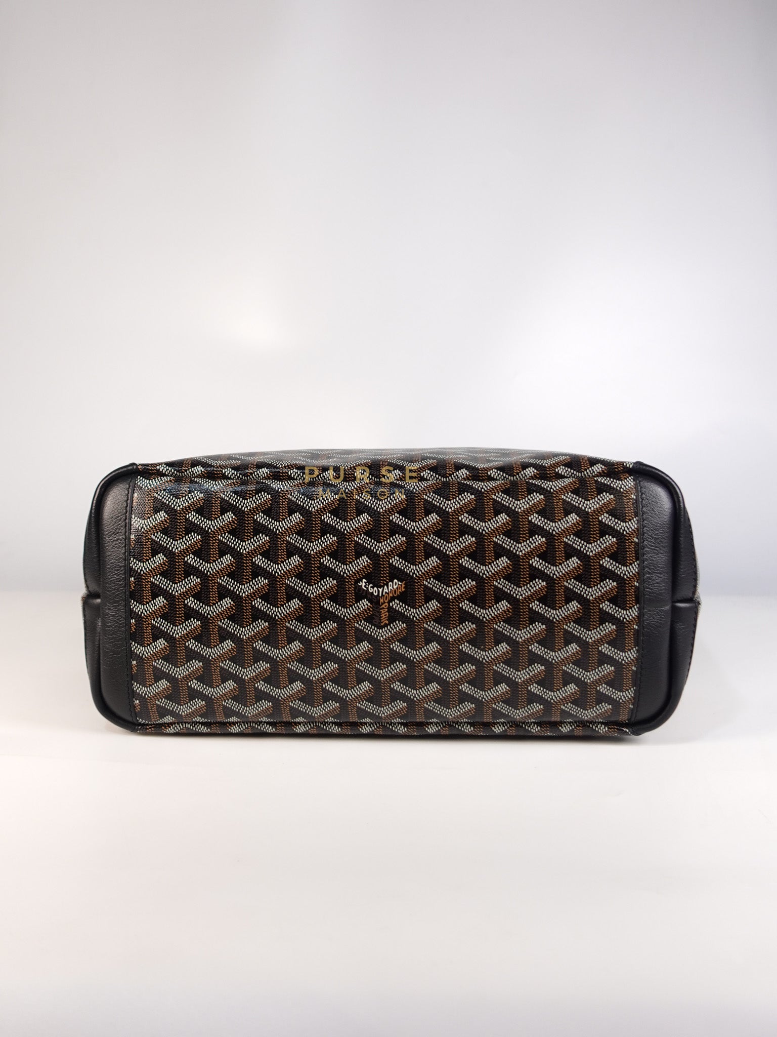 Artois PM in Black Goyardine Canvas | Purse Maison Luxury Bags Shop