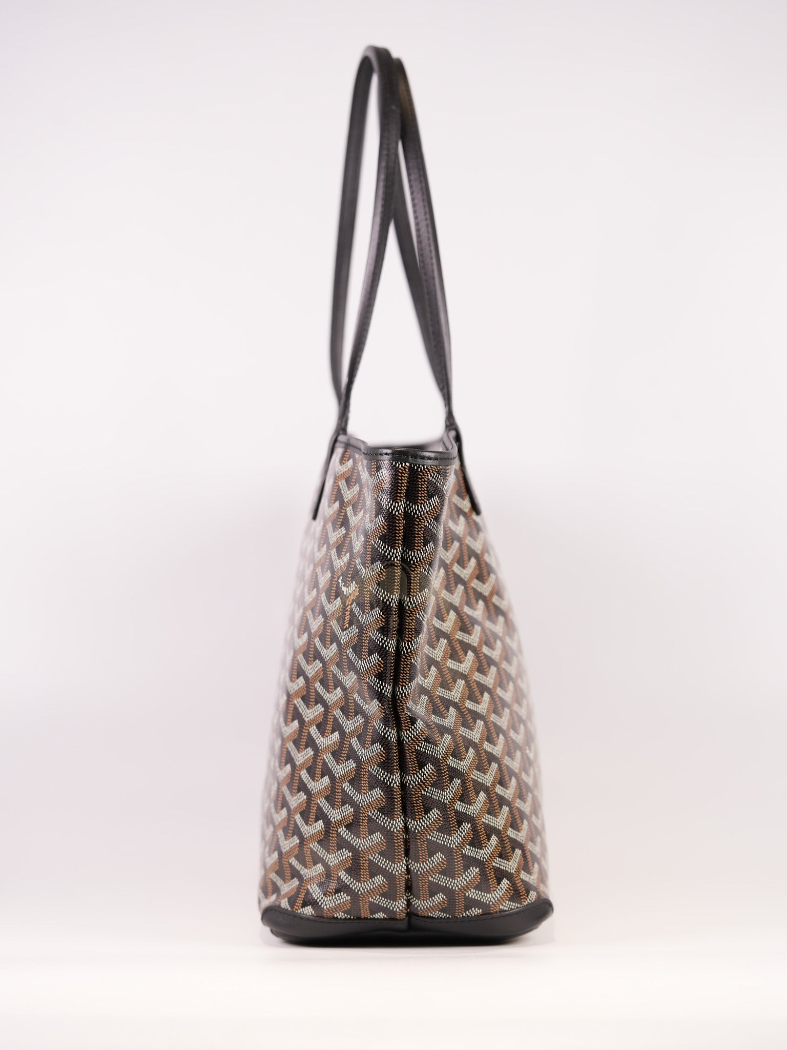 Artois PM in Black Goyardine Canvas | Purse Maison Luxury Bags Shop