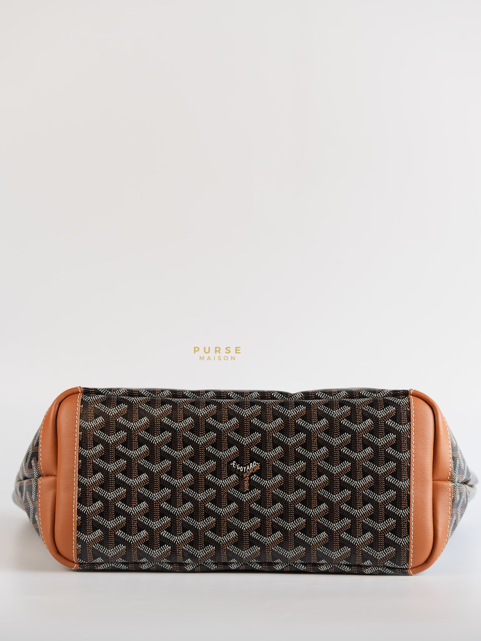 Artois PM in Black/Tan Tote Bag | Purse Maison Luxury Bags Shop
