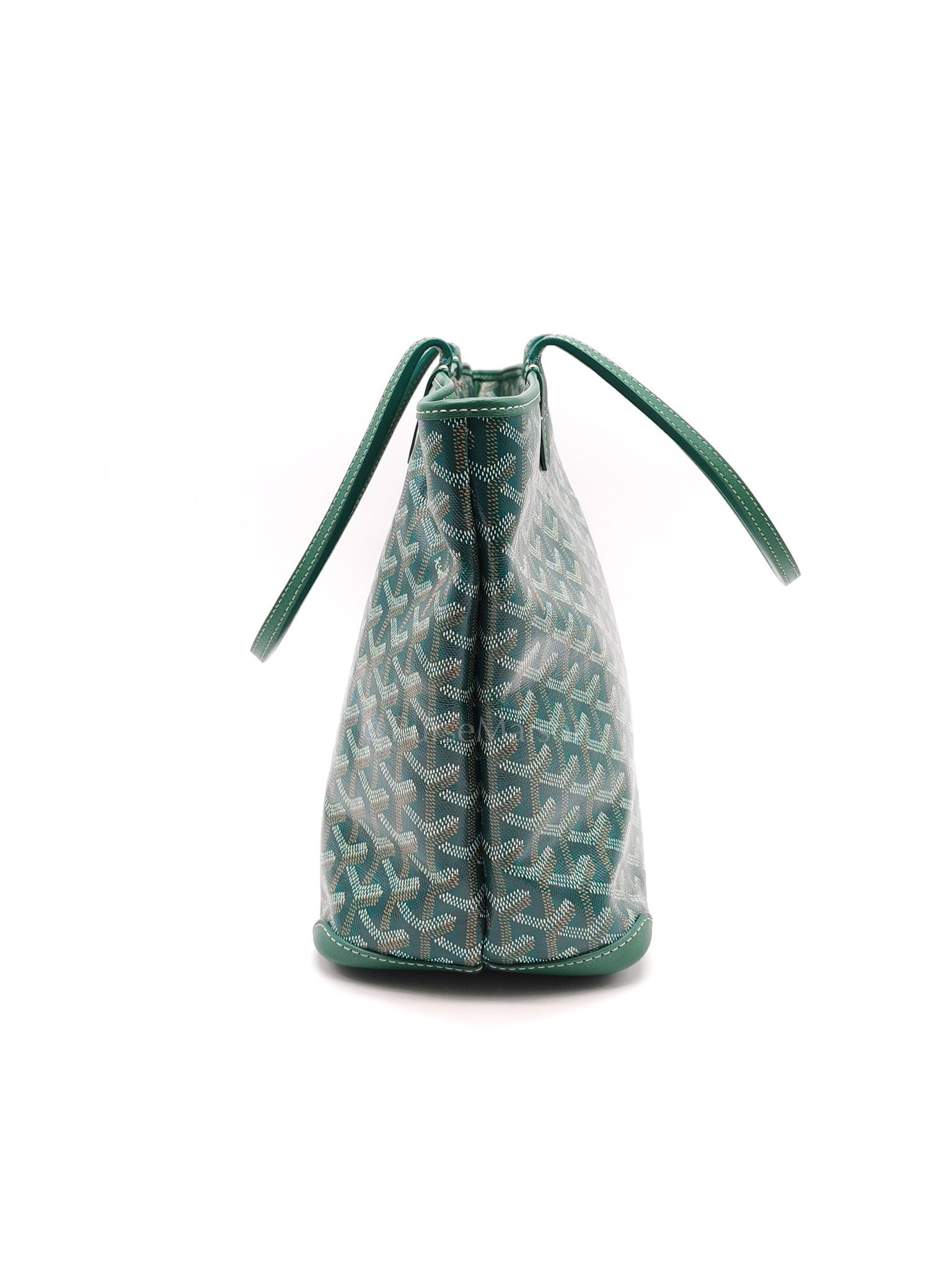 Artois PM in Green Goyardine Canvas Tote Bag | Purse Maison Luxury Bags Shop