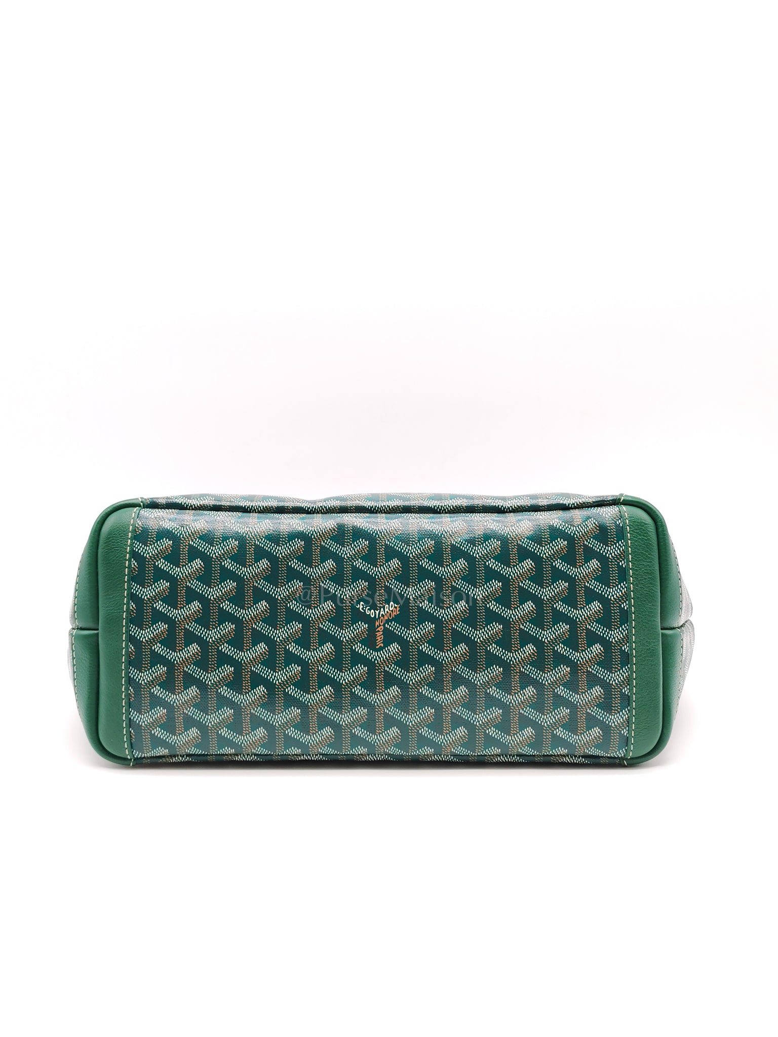 Artois PM in Green Goyardine Canvas Tote Bag | Purse Maison Luxury Bags Shop