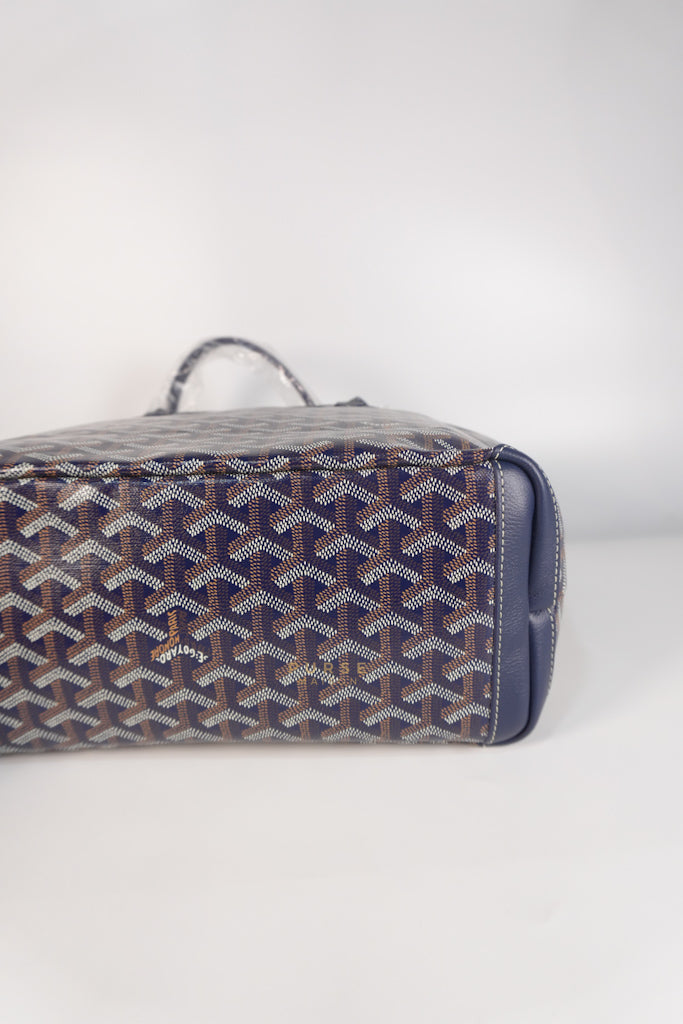 Artois PM in Navy Blue Tote Bag | Purse Maison Luxury Bags Shop