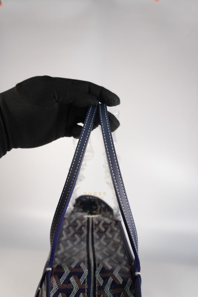 Artois PM in Navy Blue Tote Bag | Purse Maison Luxury Bags Shop