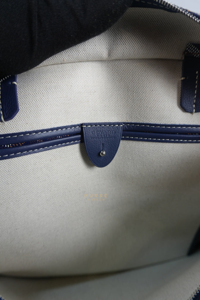 Artois PM in Navy Blue Tote Bag | Purse Maison Luxury Bags Shop