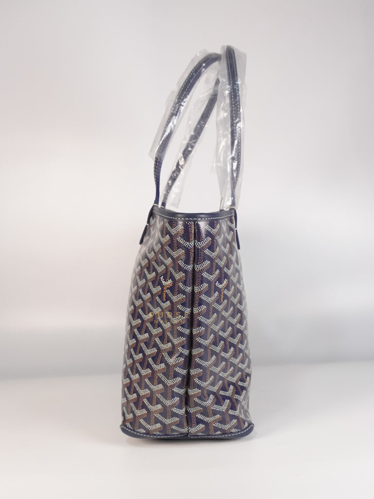 Artois PM in Navy Blue Tote Bag | Purse Maison Luxury Bags Shop