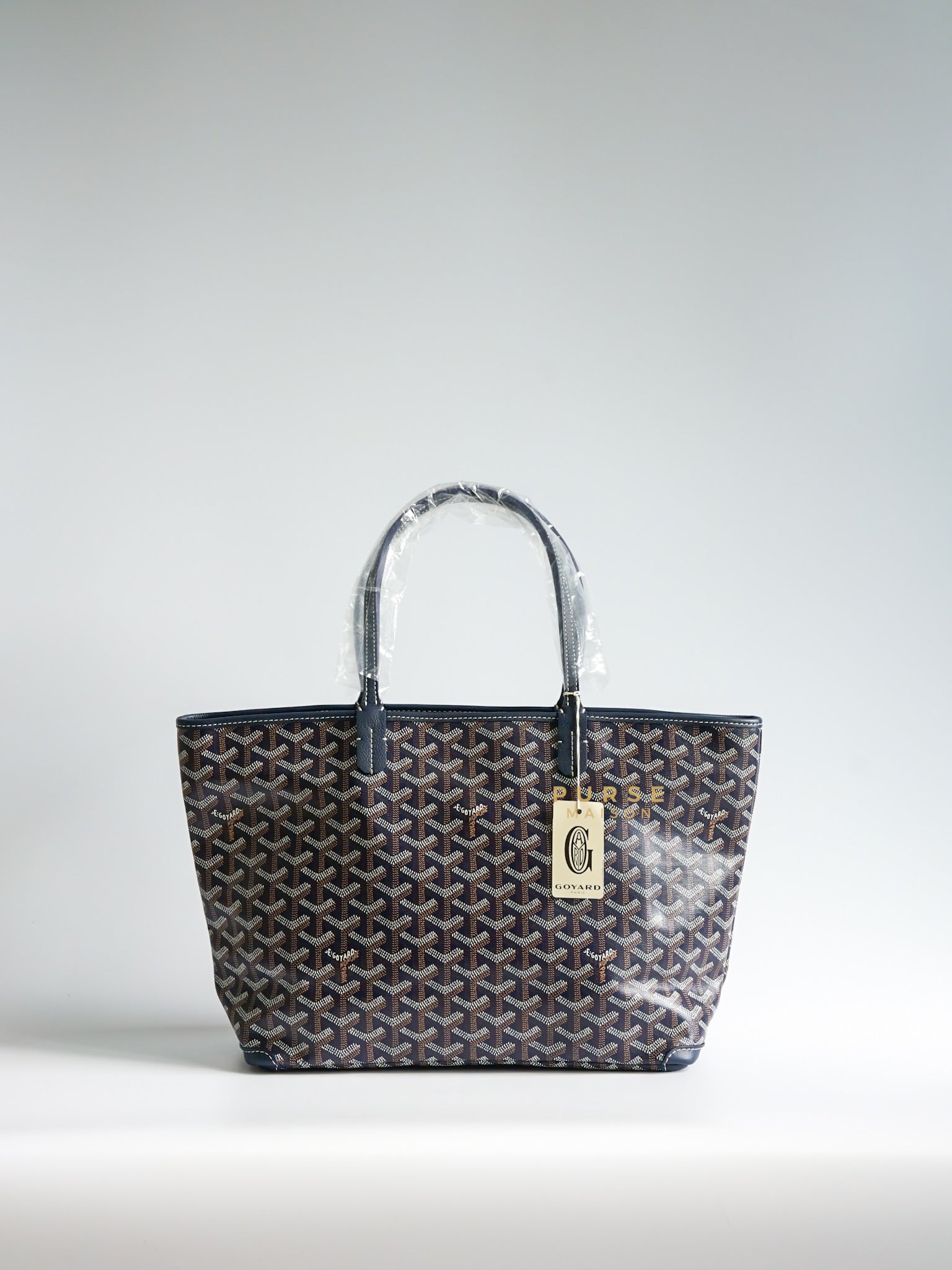 Artois PM Navy Blue | Purse Maison Luxury Bags Shop