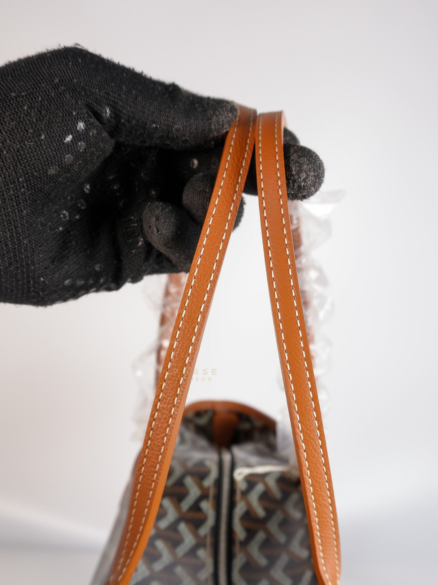 Artois PM Tan Goyardine Canvas | Purse Maison Luxury Bags Shop