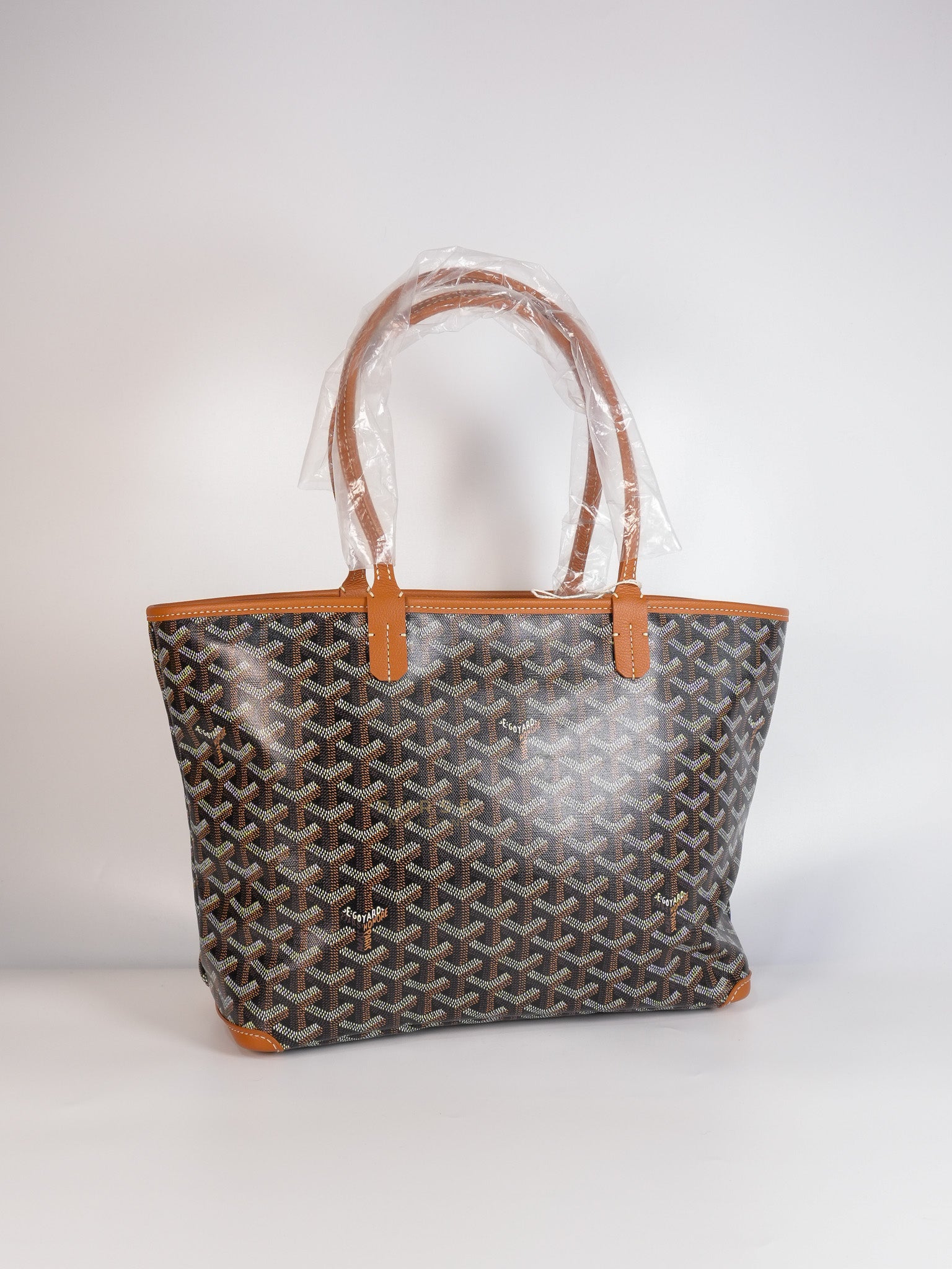 Artois PM Tan Goyardine Canvas | Purse Maison Luxury Bags Shop