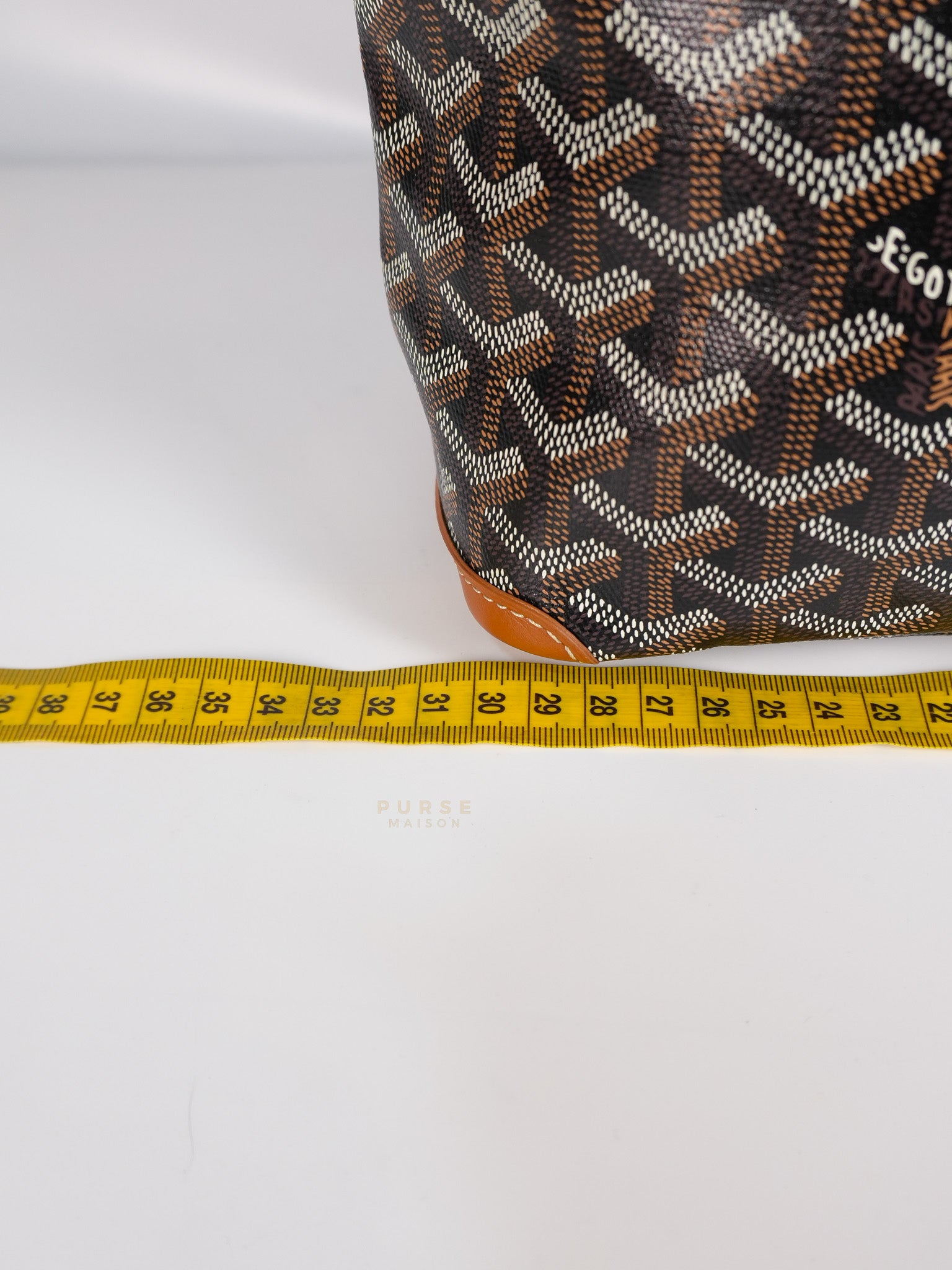 Artois PM Tan Goyardine Canvas | Purse Maison Luxury Bags Shop