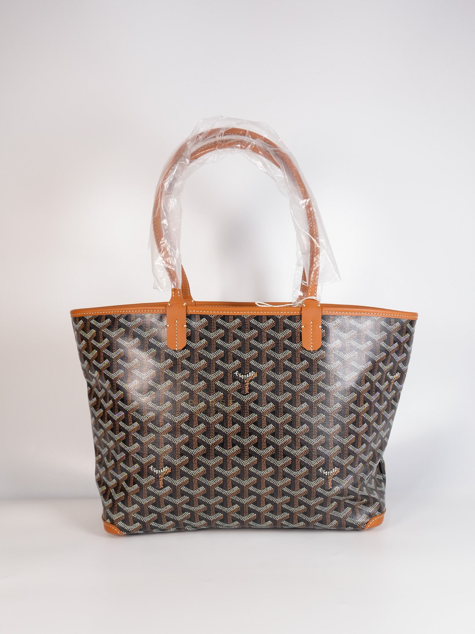 Artois PM Tan Goyardine Canvas | Purse Maison Luxury Bags Shop
