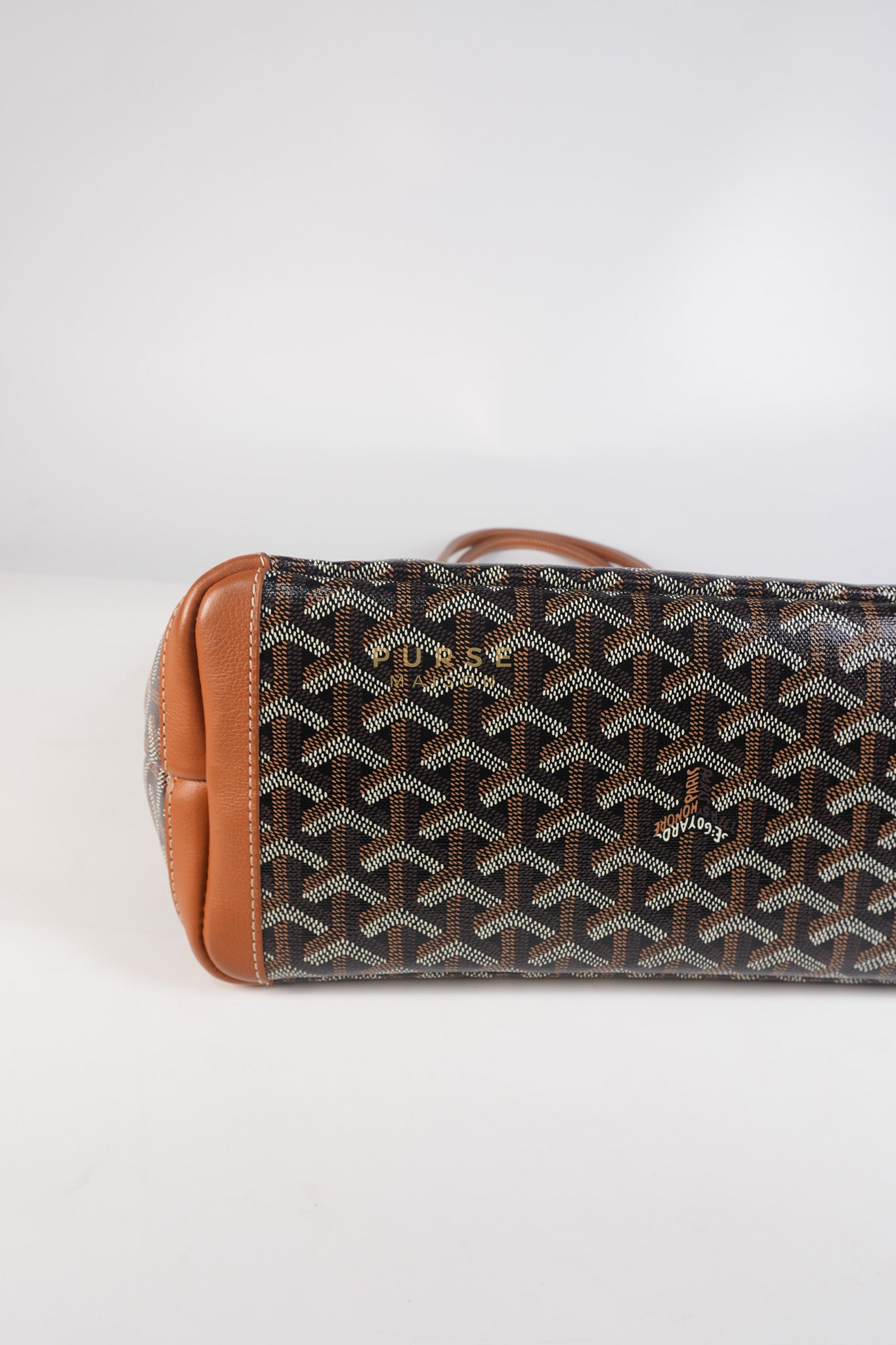 Artois PM Tan in Goyardine Canvas | Purse Maison Luxury Bags Shop