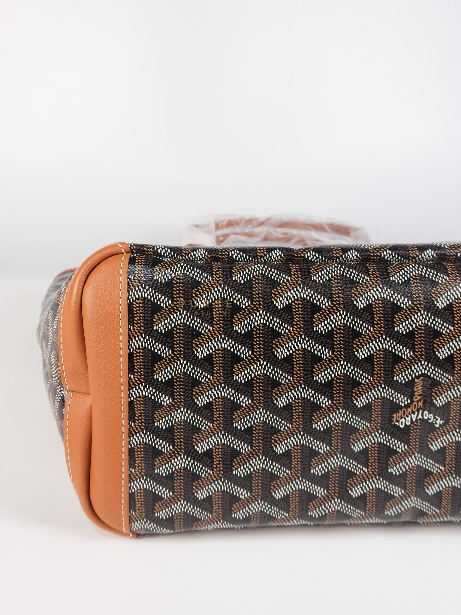 Artois PM Tan in Goyardine Canvas | Purse Maison Luxury Bags Shop