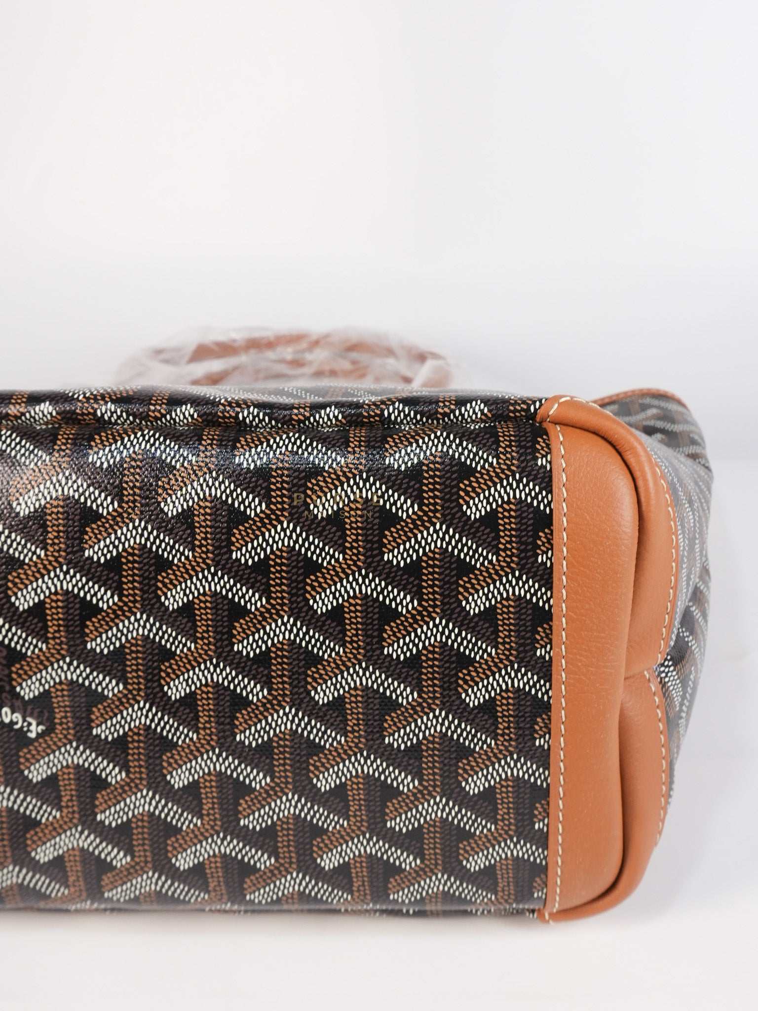 Artois PM Tan in Goyardine Canvas | Purse Maison Luxury Bags Shop