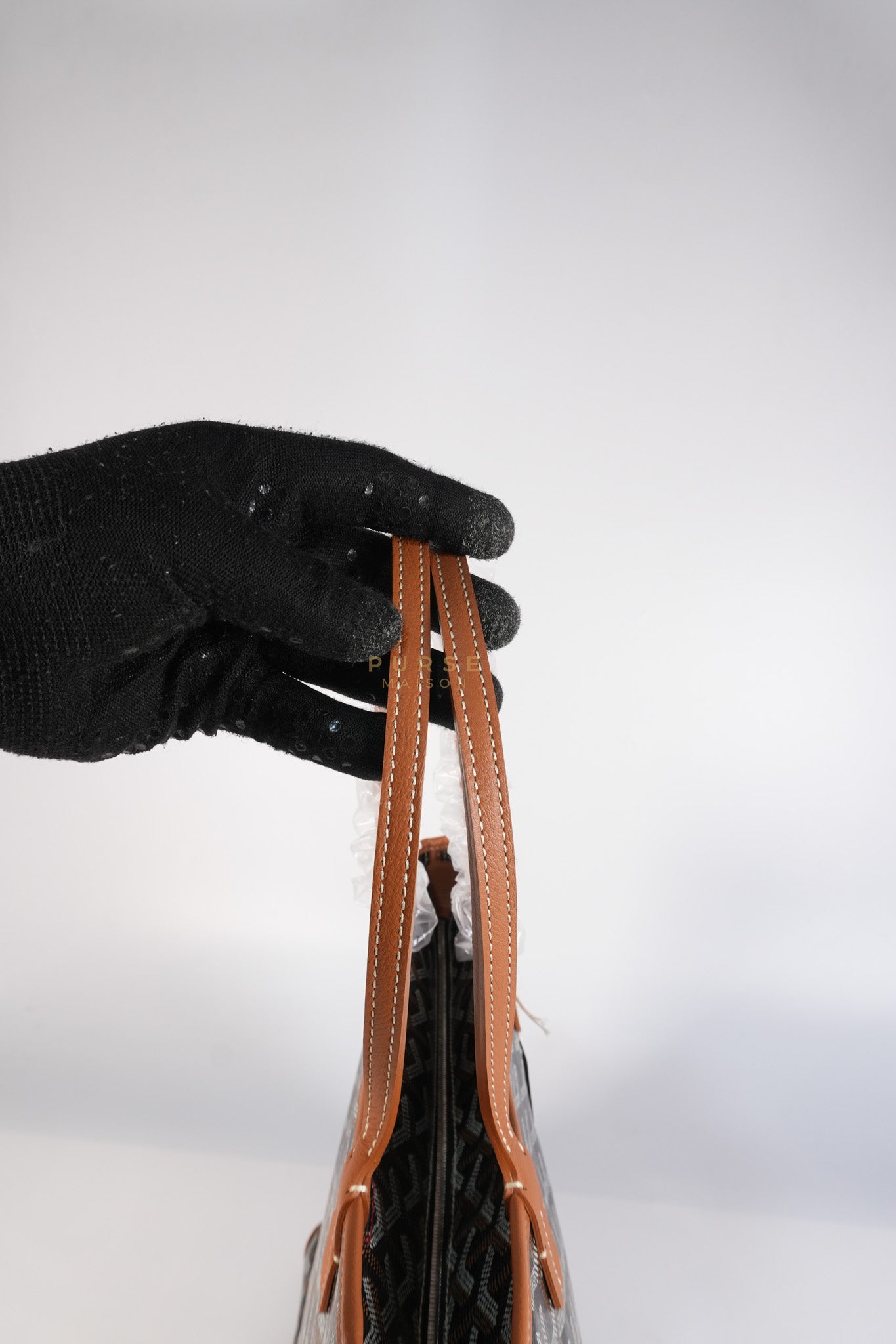 Artois PM Tan in Goyardine Canvas | Purse Maison Luxury Bags Shop