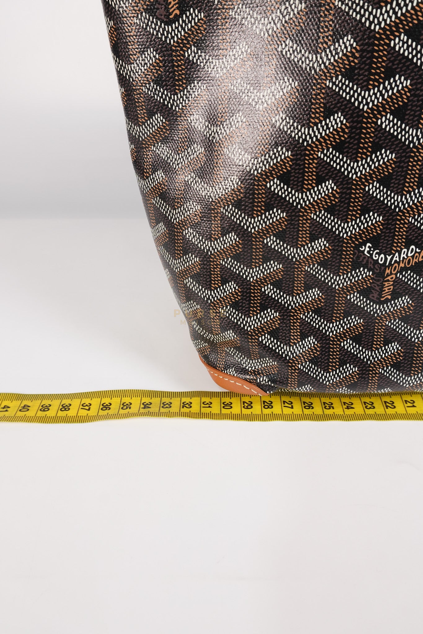 Artois PM Tan in Goyardine Canvas | Purse Maison Luxury Bags Shop