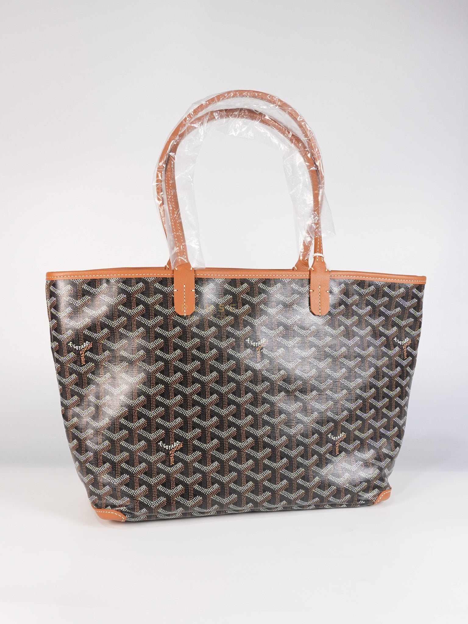 Artois PM Tan in Goyardine Canvas | Purse Maison Luxury Bags Shop