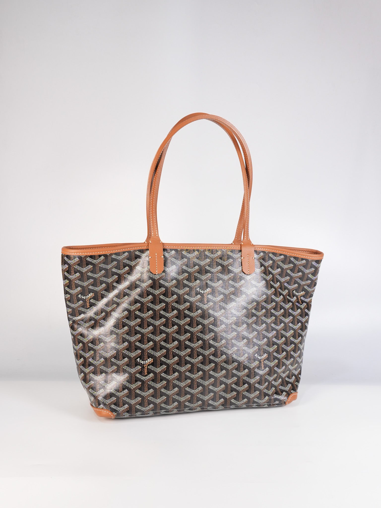 Artois PM Tan in Goyardine Canvas | Purse Maison Luxury Bags Shop