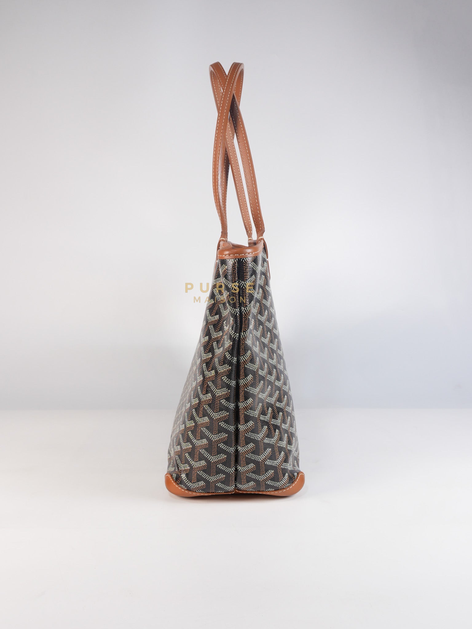 Artois PM Tan in Goyardine Canvas | Purse Maison Luxury Bags Shop