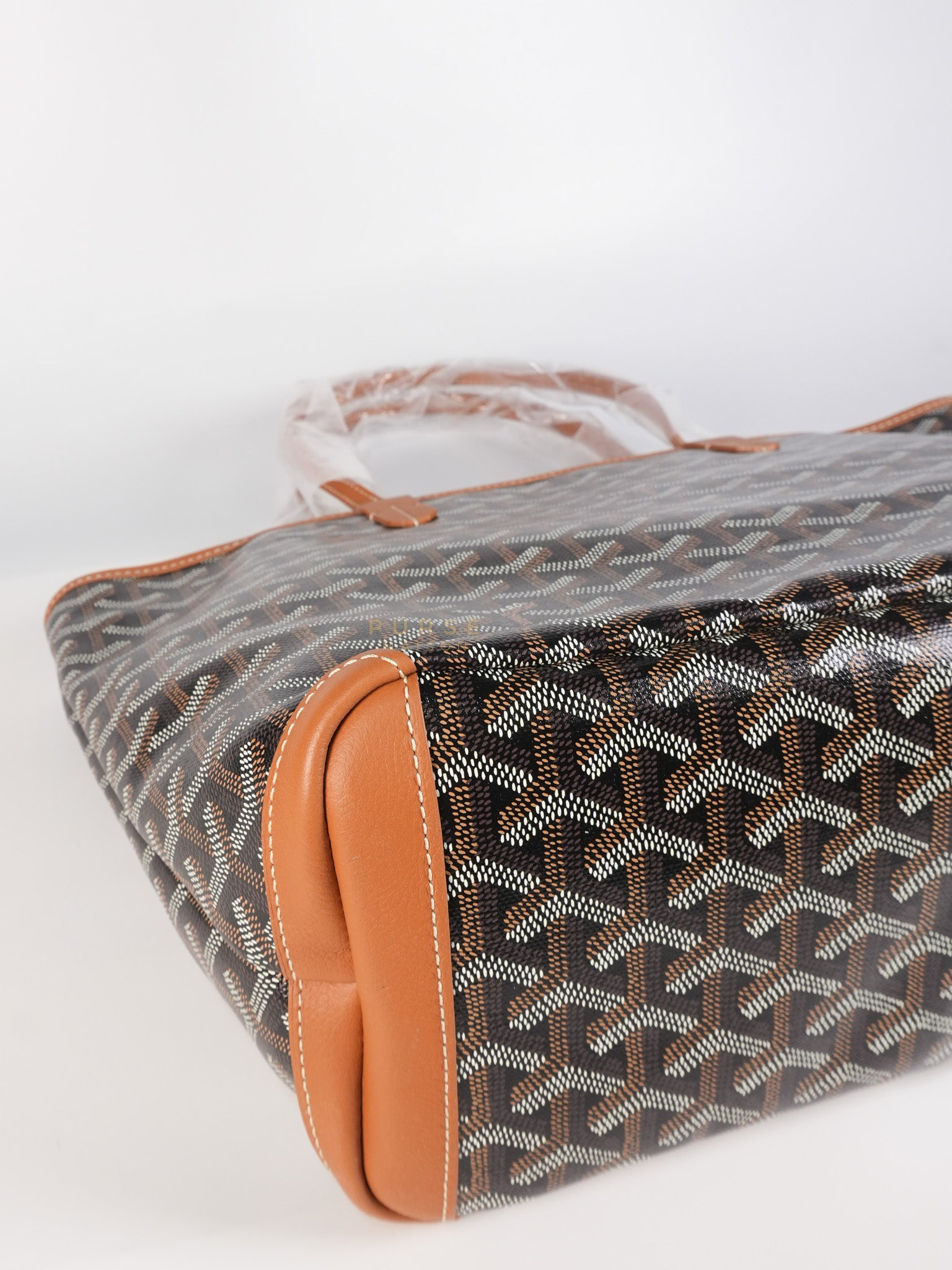 Artois PM Tan in Goyardine Canvas | Purse Maison Luxury Bags Shop