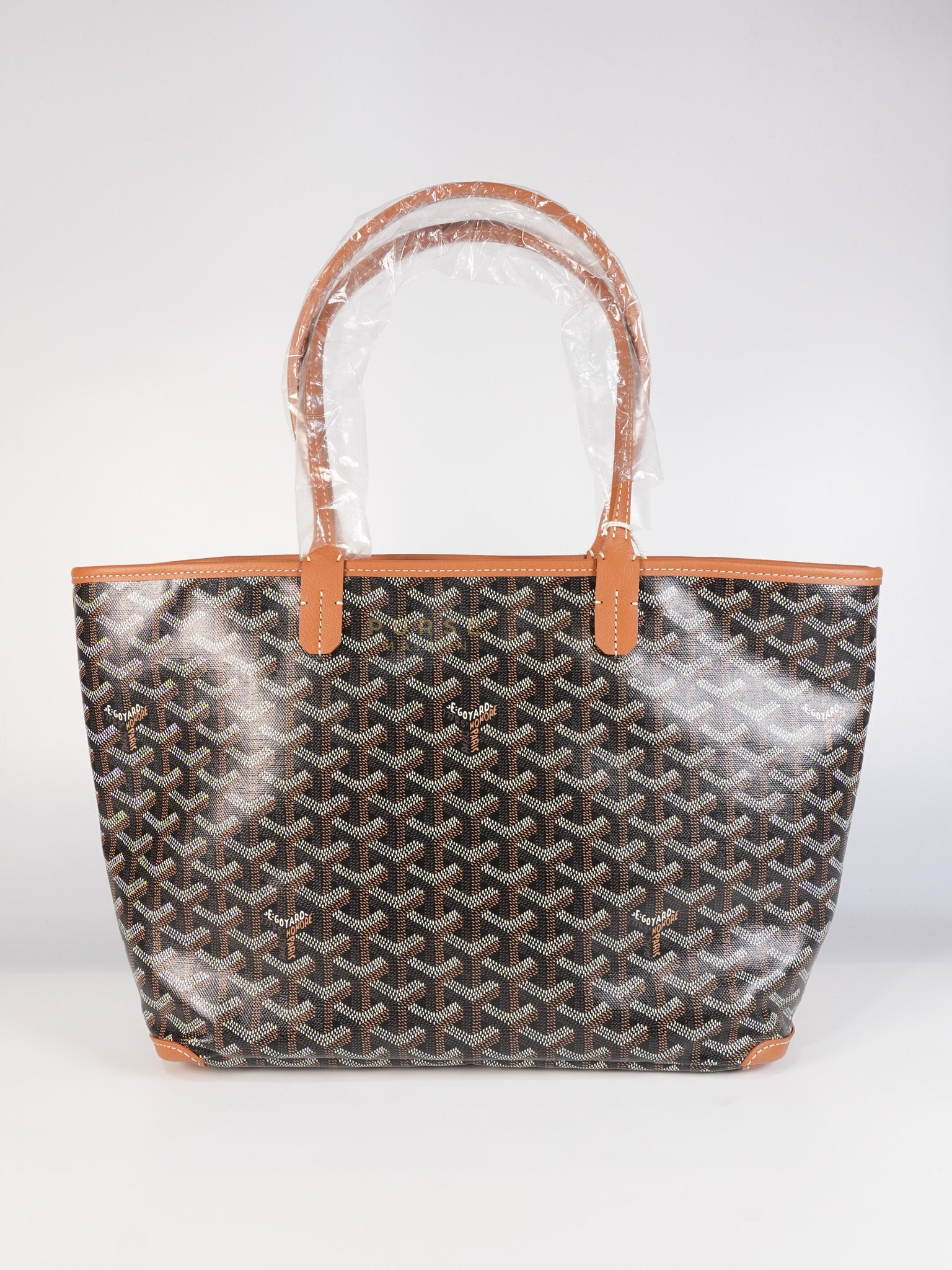Artois PM Tan in Goyardine Canvas | Purse Maison Luxury Bags Shop