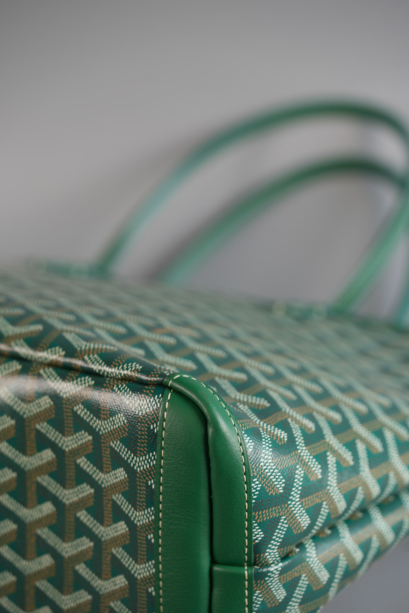 Artois PM Vert (Green) Tote Bag | Purse Maison Luxury Bags Shop