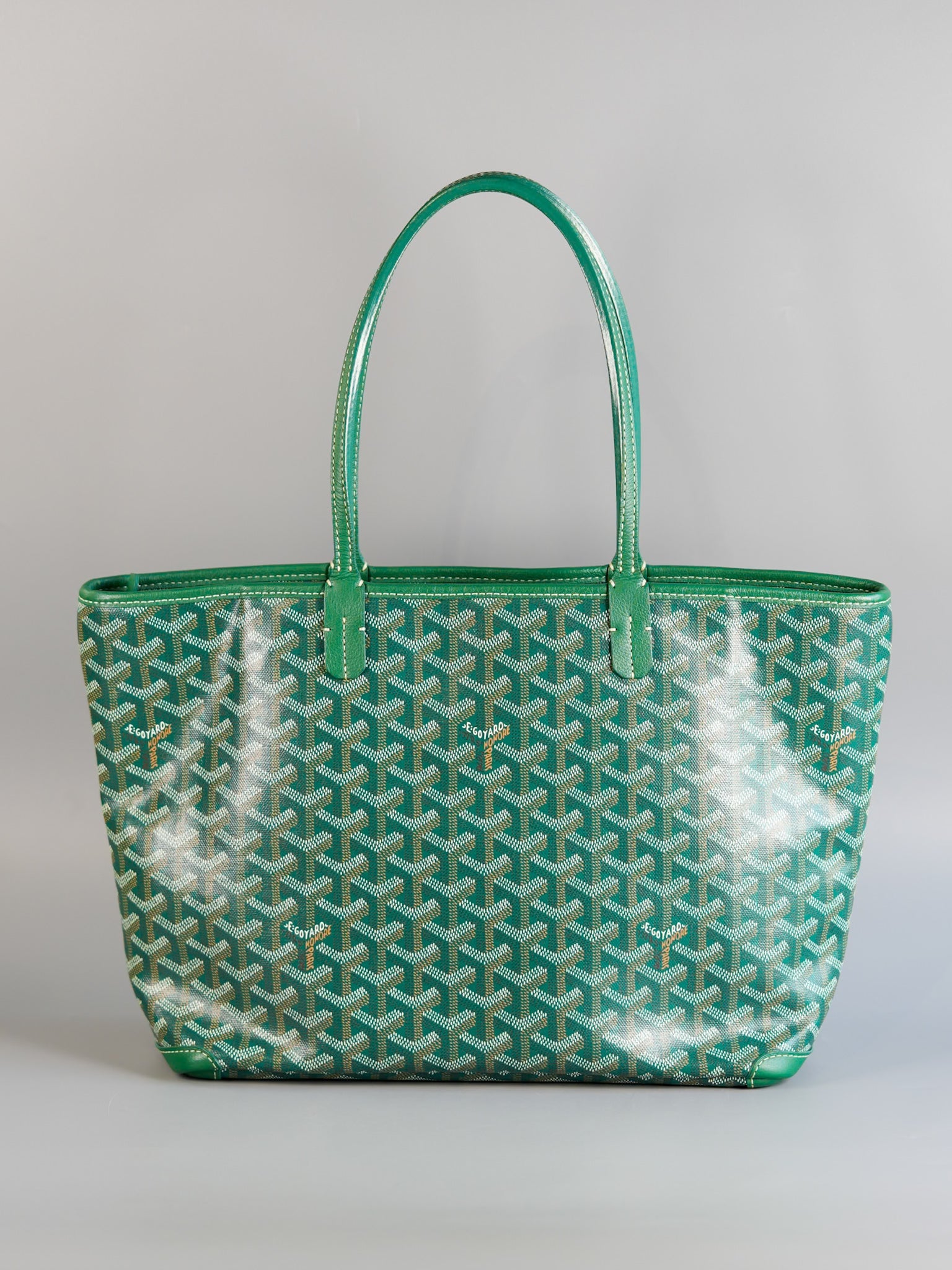 Artois PM Vert (Green) Tote Bag | Purse Maison Luxury Bags Shop