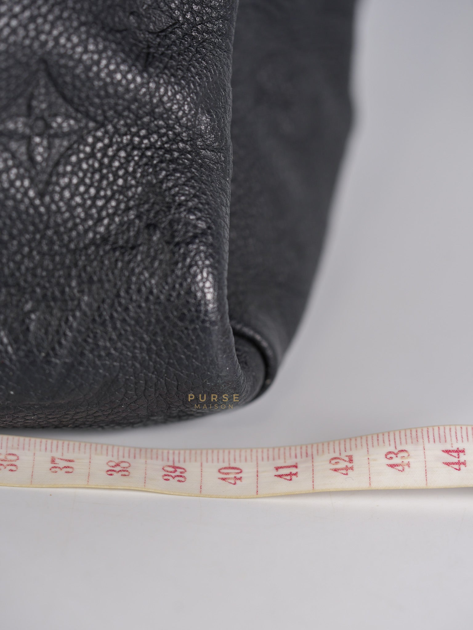 Artsy MM Tote Bag in Dark Blue Monogram Empreinte Canvas Gold Hardware (Date Code: CR3101) | Purse Maison Luxury Bags Shop