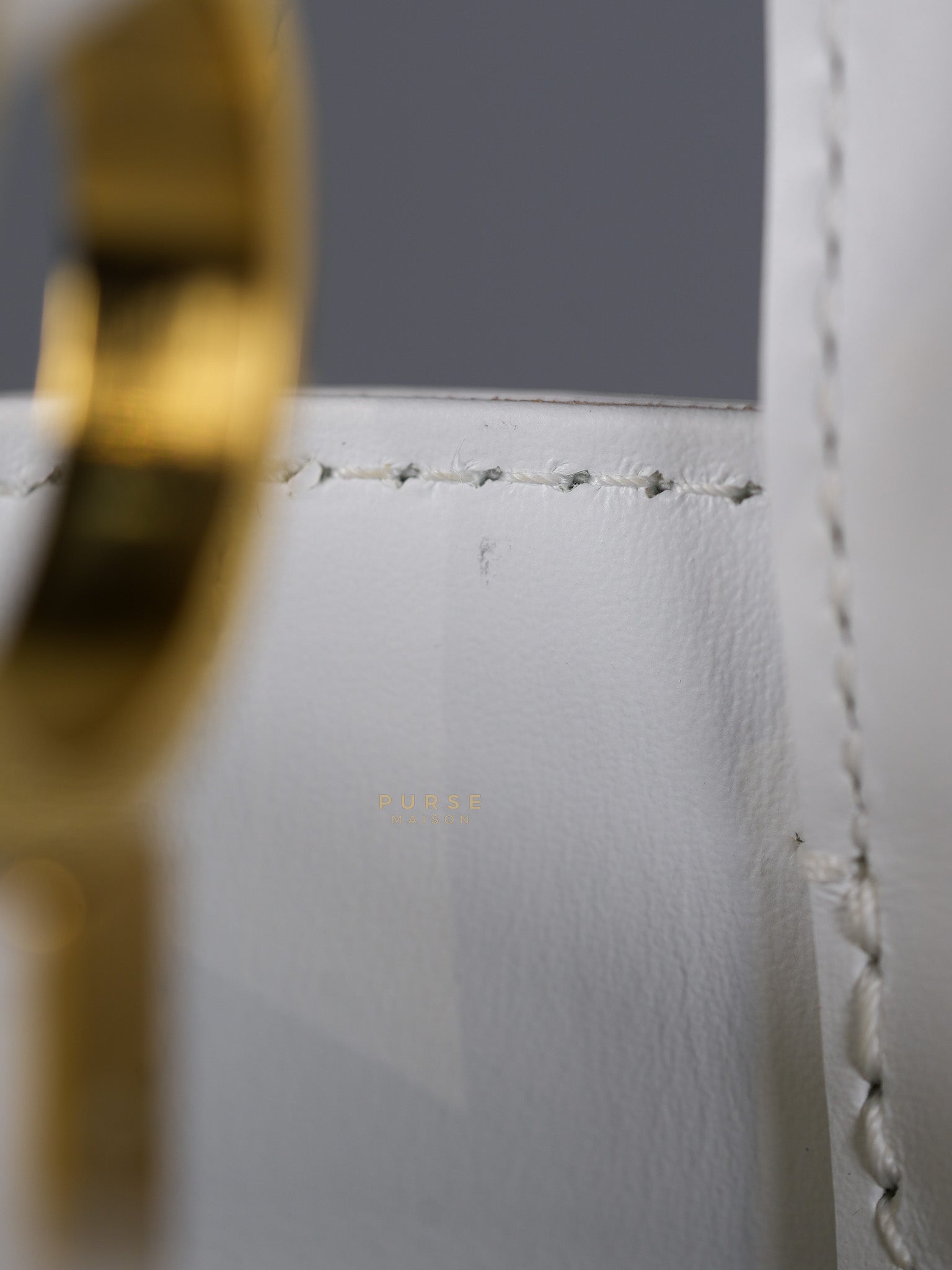 Arty Cappucines Limited Edition BB in White Taurillon Cowhide Leather (Microchip) | Purse Maison Luxury Bags Shop