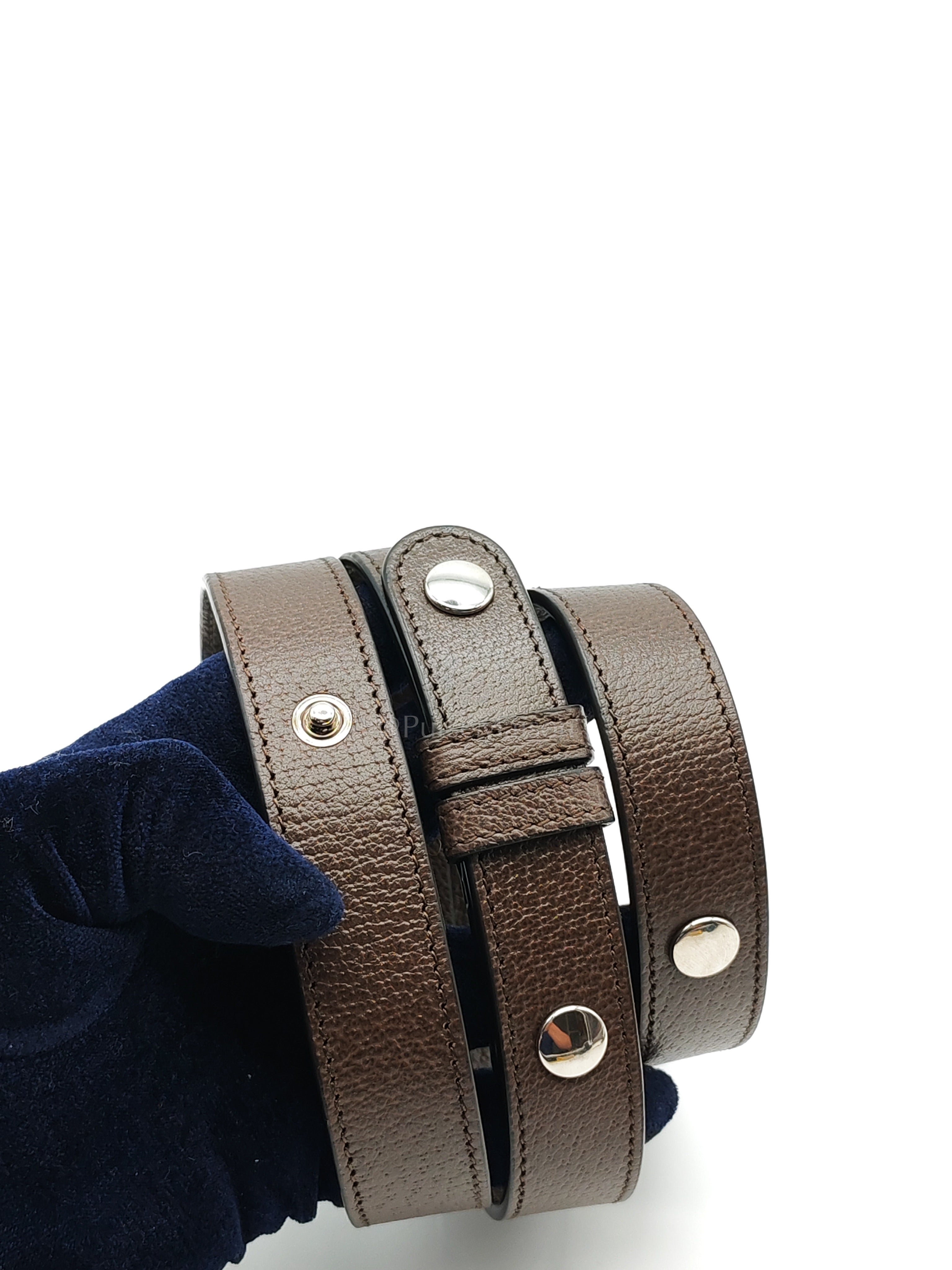 Attache Hobo Bag in GG Supreme Canvas & Silver Hardware | Purse Maison Luxury Bags Shop