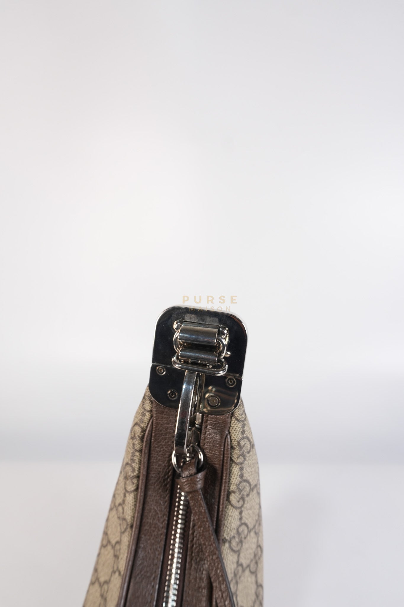 Attache Hobo Bag Small in GG Supreme Canvas | Purse Maison Luxury Bags Shop