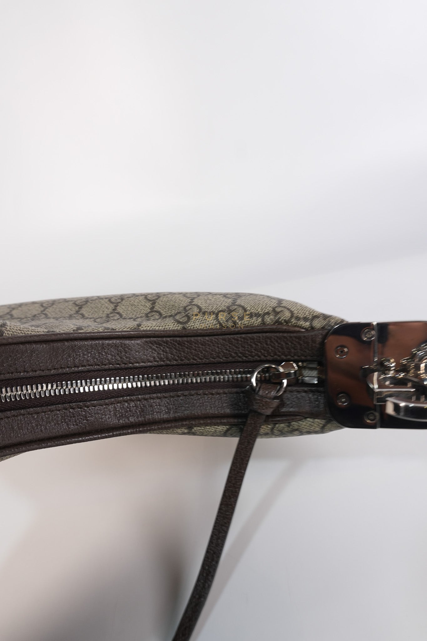 Attache Hobo Bag Small in GG Supreme Canvas | Purse Maison Luxury Bags Shop