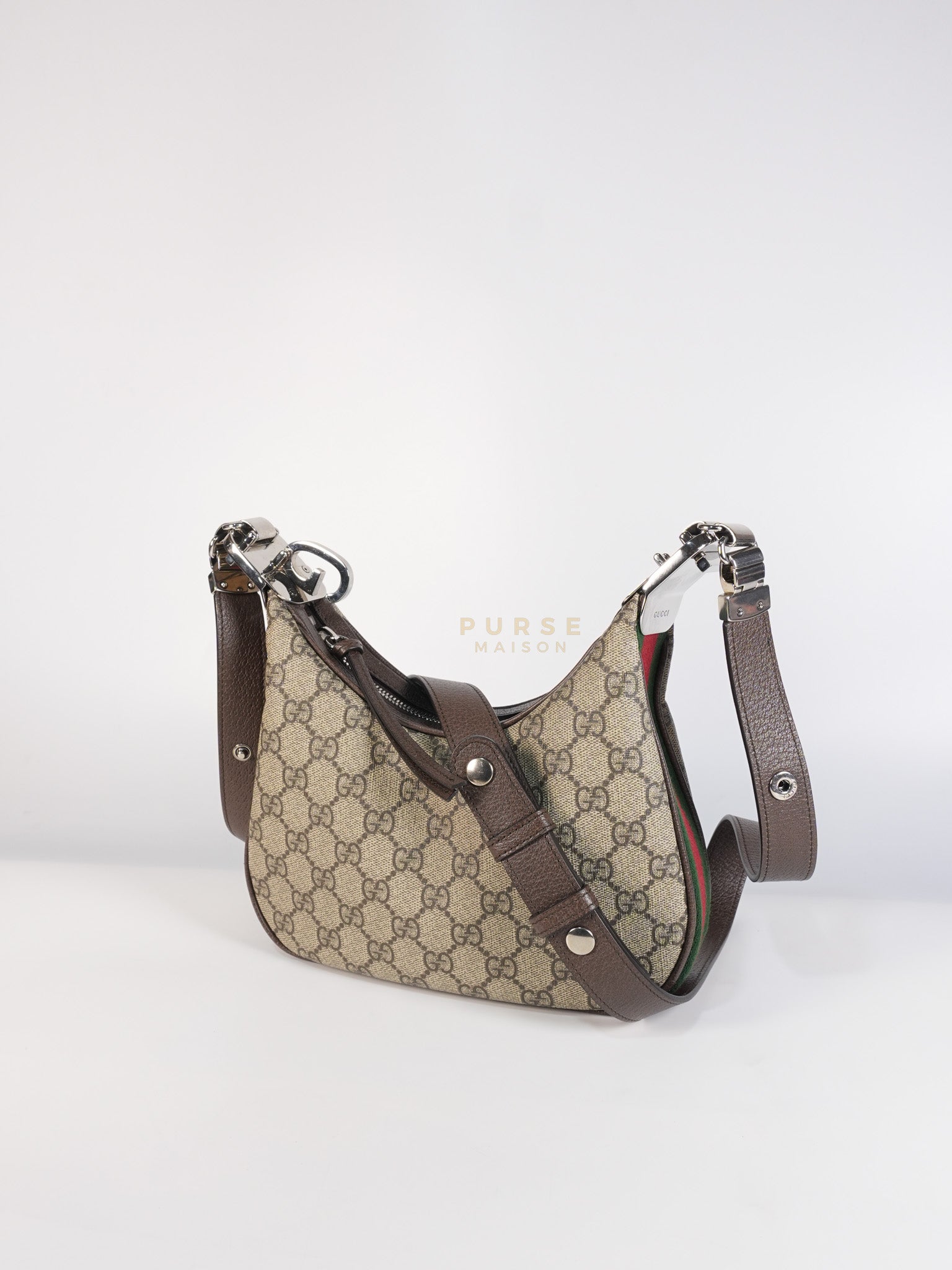 Attache Hobo Bag Small in GG Supreme Canvas | Purse Maison Luxury Bags Shop