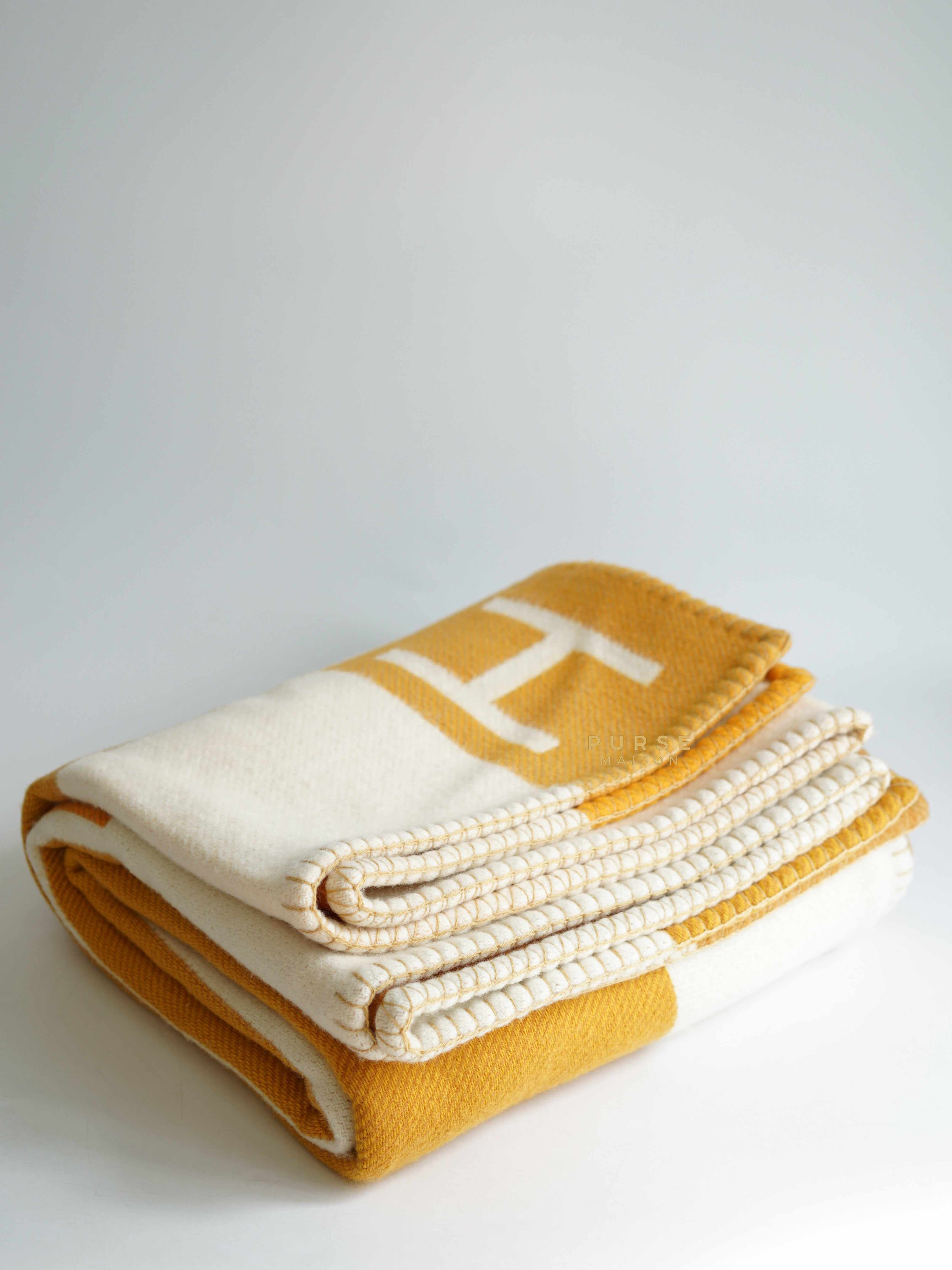 Hermes Avalon Wool Cashmere Blanket | Purse Maison Luxury Bags Shop