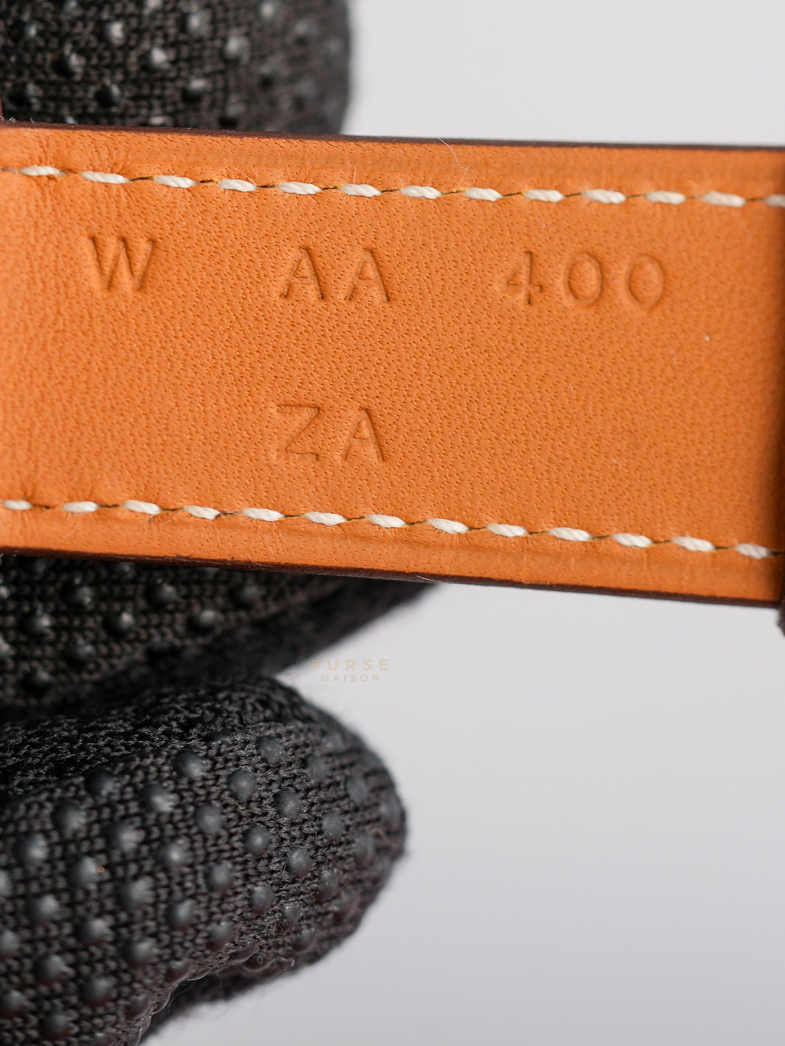 AWH IN ST42 Smart Watch with Etoupe Veau Swift Leather Strap | Purse Maison Luxury Bags Shop