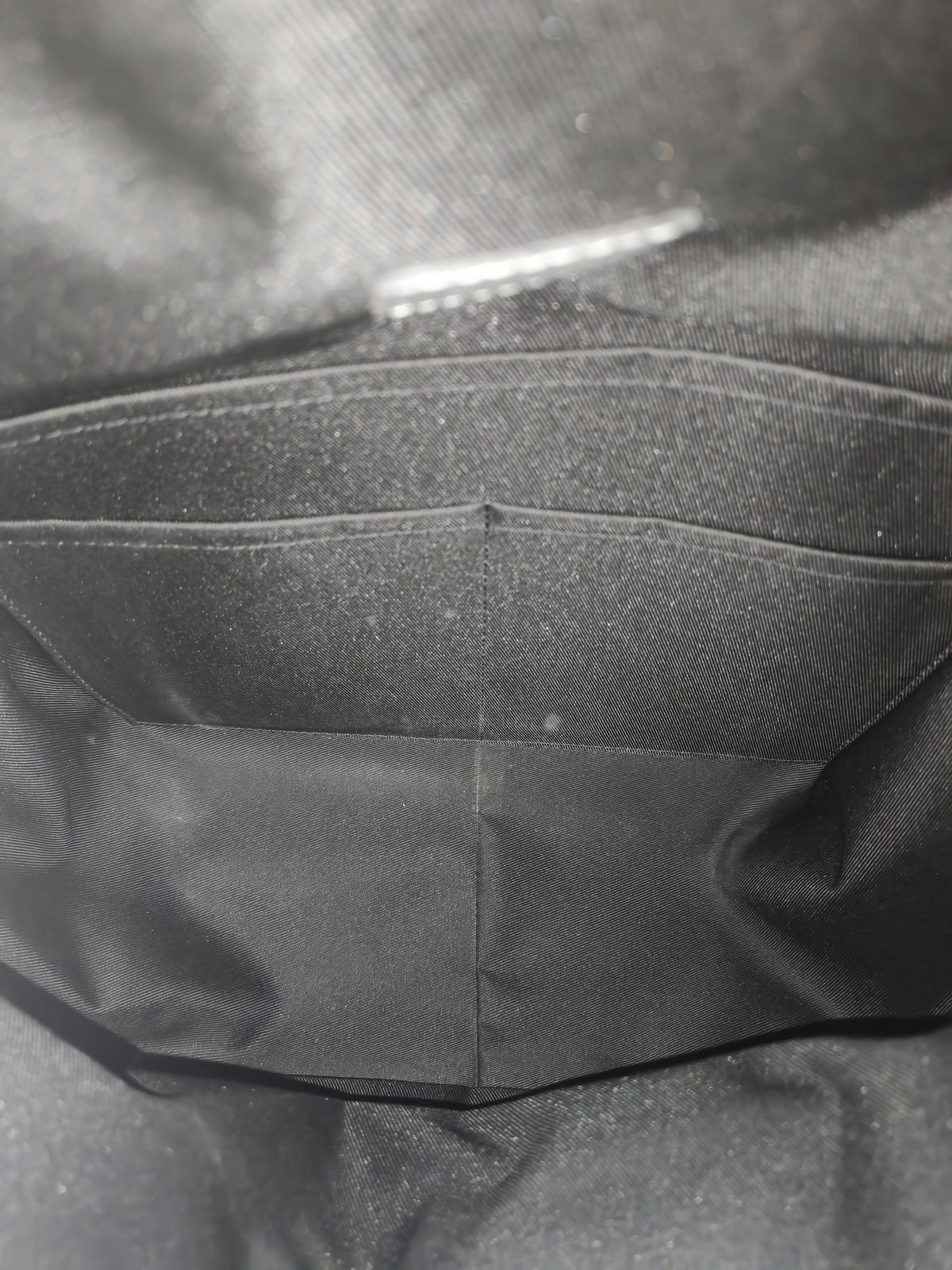 Louis Vuitton Discovery Backpack PM in Sleek Silver Metallic Grey Monogram Canvas and Silver Hardware Mircochip