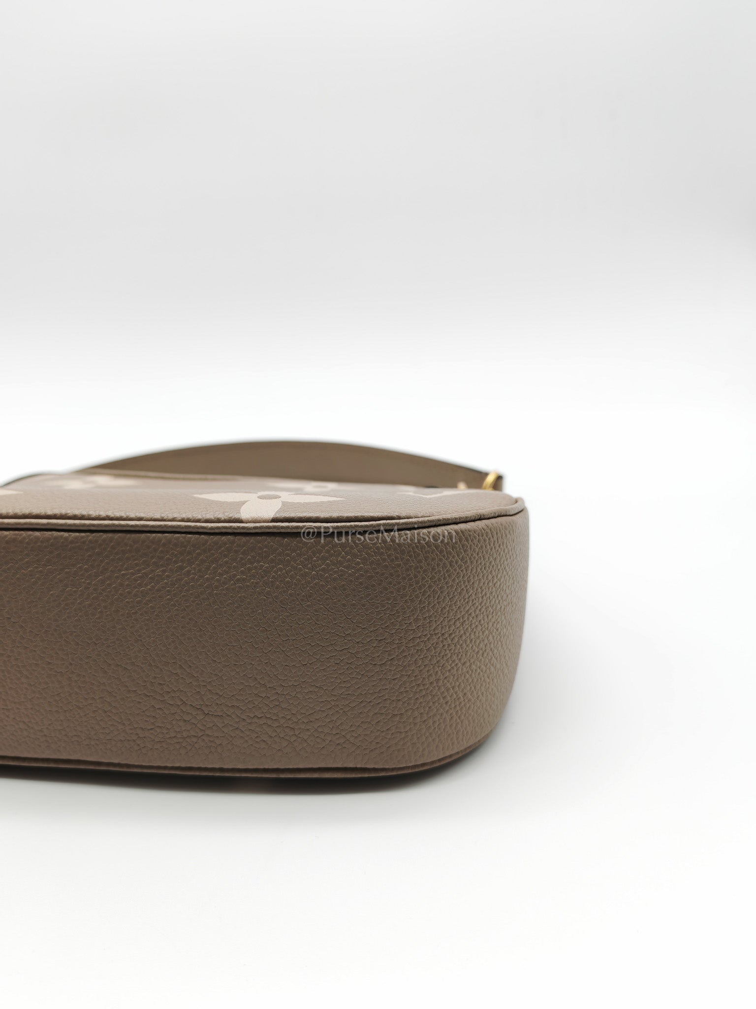 Bagatelle NM Monogram Empreinte Bicolor Two Way Bag (Microchip) | Purse Maison Luxury Bags Shop