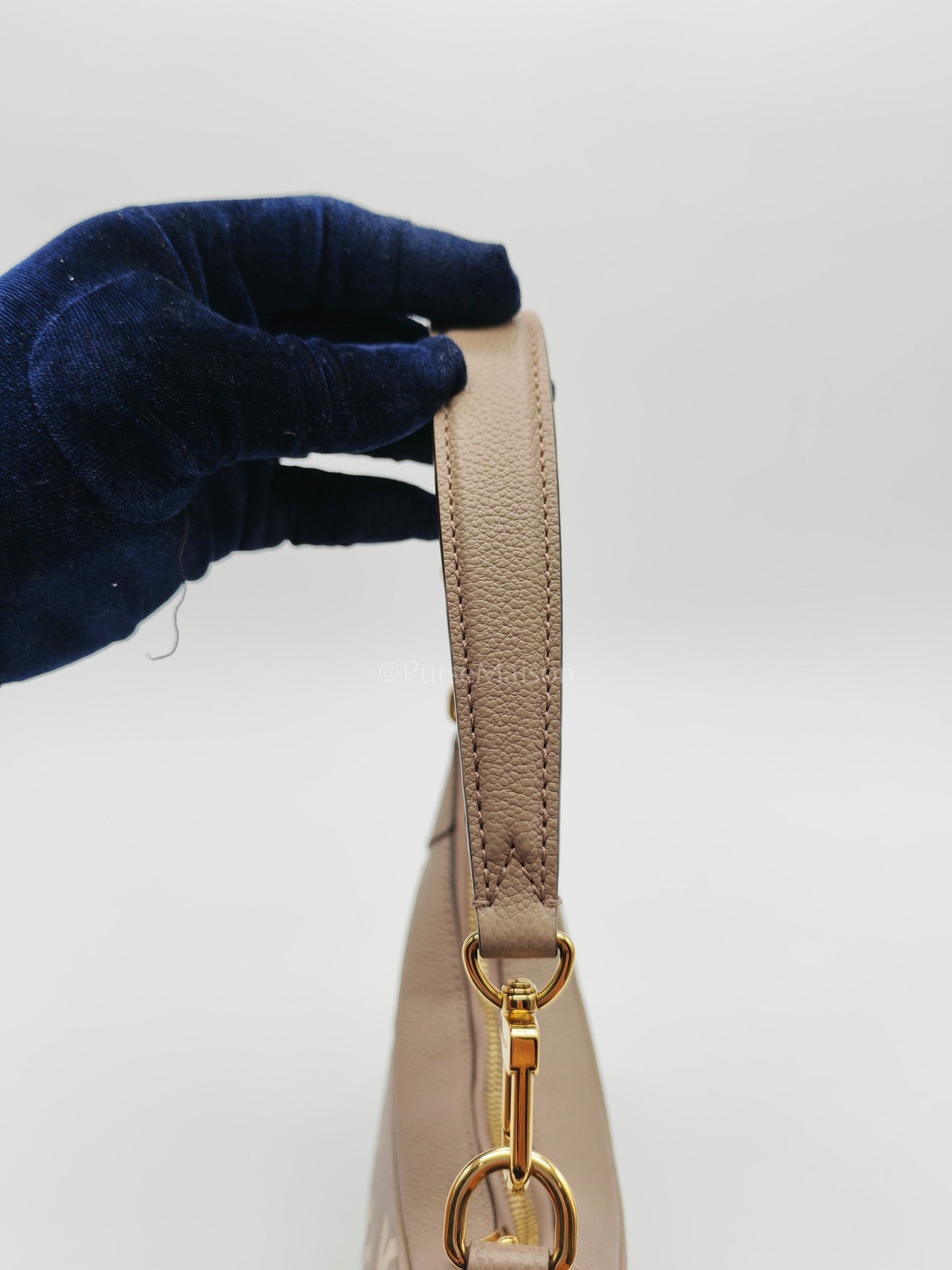 Bagatelle NM Monogram Empreinte Bicolor Two Way Bag (Microchip) | Purse Maison Luxury Bags Shop