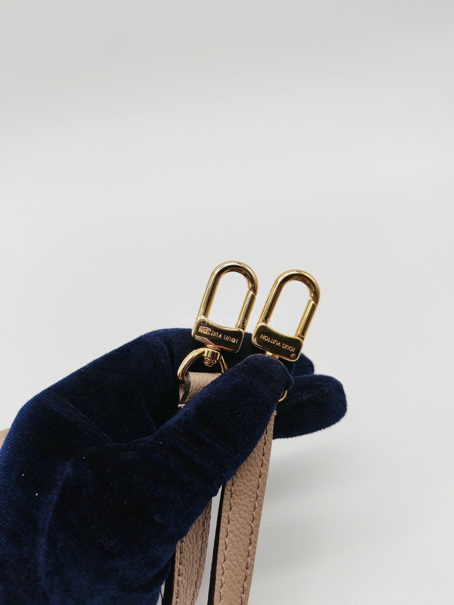 Bagatelle NM Monogram Empreinte Bicolor Two Way Bag (Microchip) | Purse Maison Luxury Bags Shop