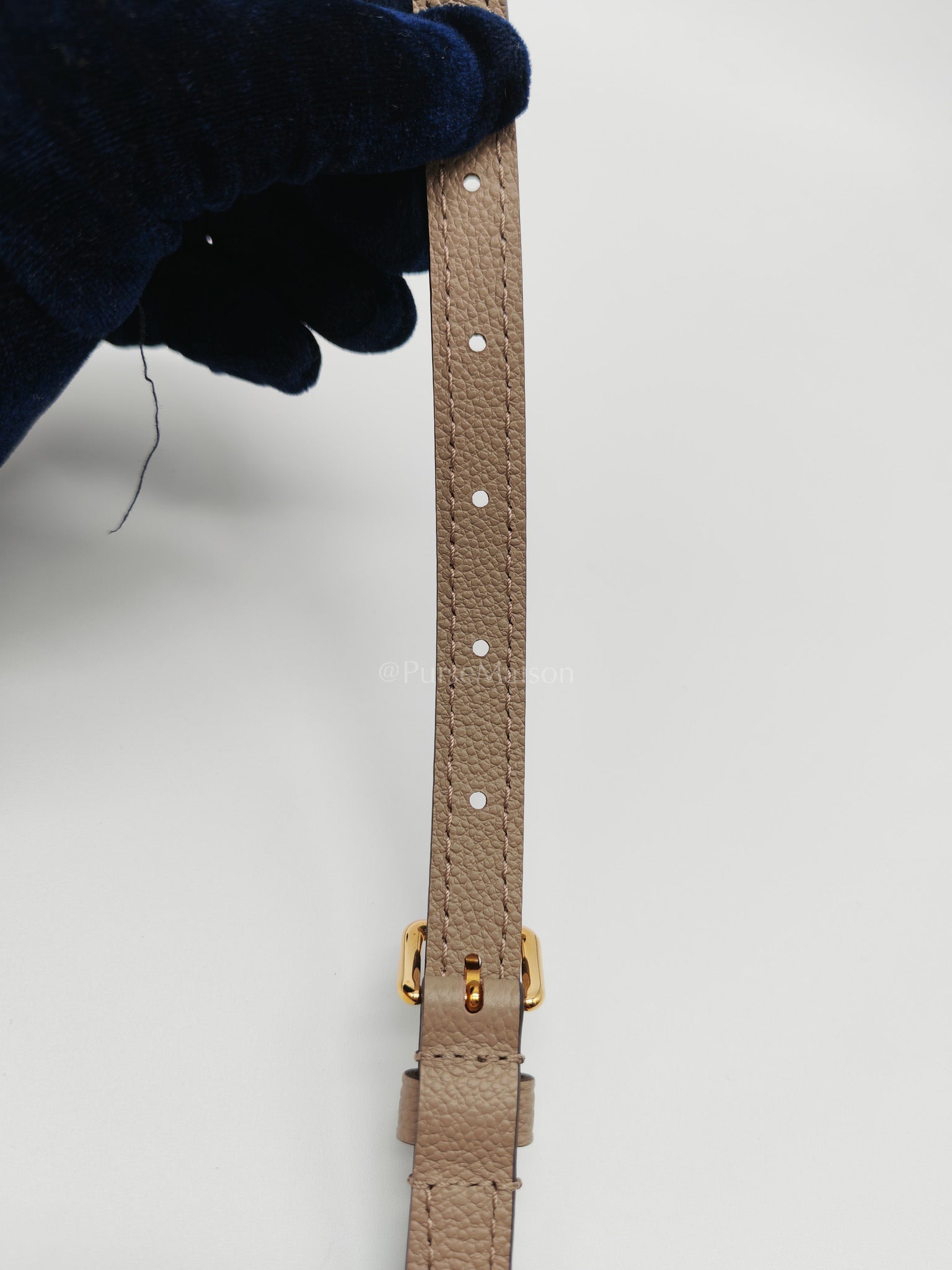 Bagatelle NM Monogram Empreinte Bicolor Two Way Bag (Microchip) | Purse Maison Luxury Bags Shop