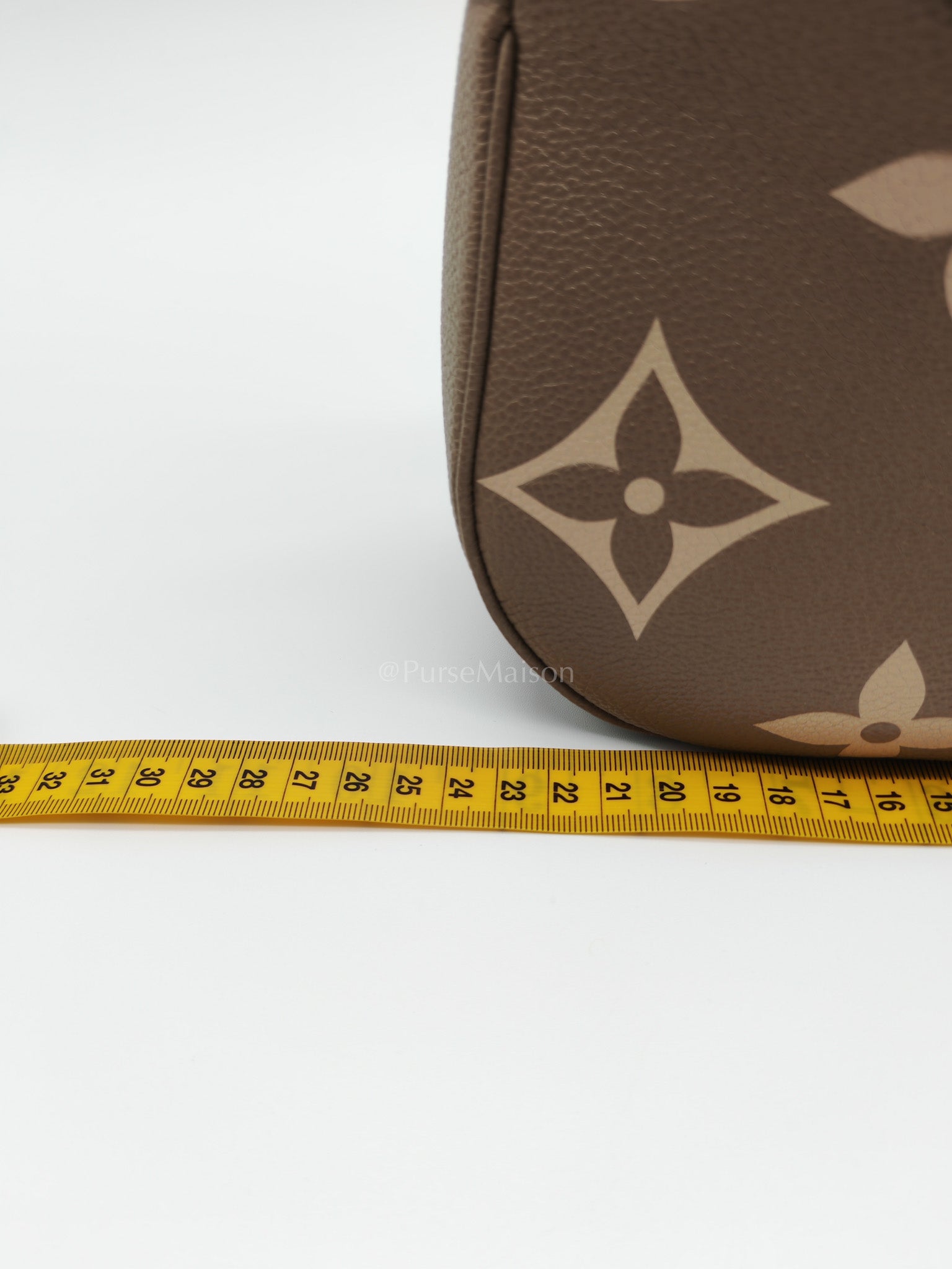 Bagatelle NM Monogram Empreinte Bicolor Two Way Bag (Microchip) | Purse Maison Luxury Bags Shop