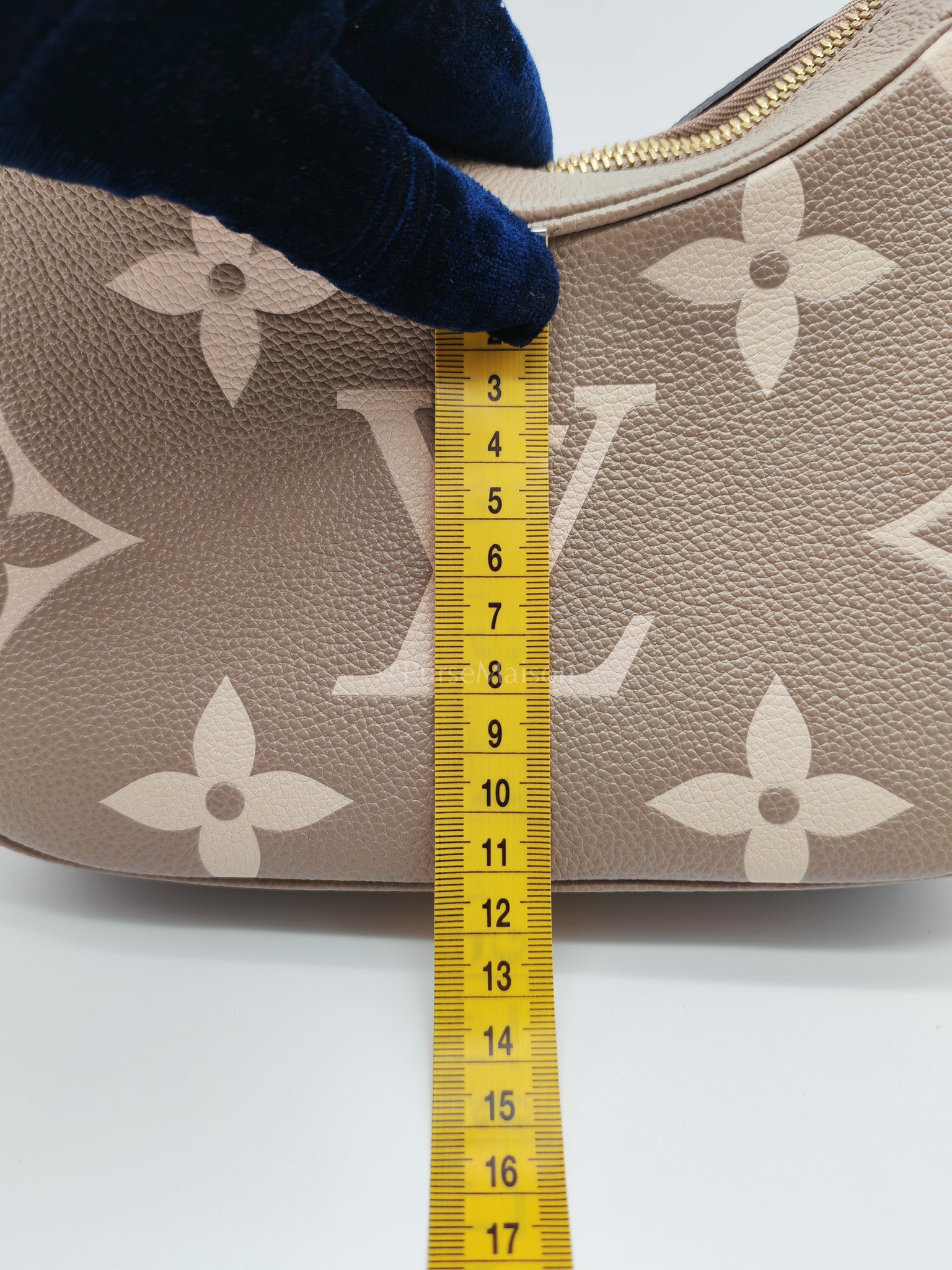 Bagatelle NM Monogram Empreinte Bicolor Two Way Bag (Microchip) | Purse Maison Luxury Bags Shop