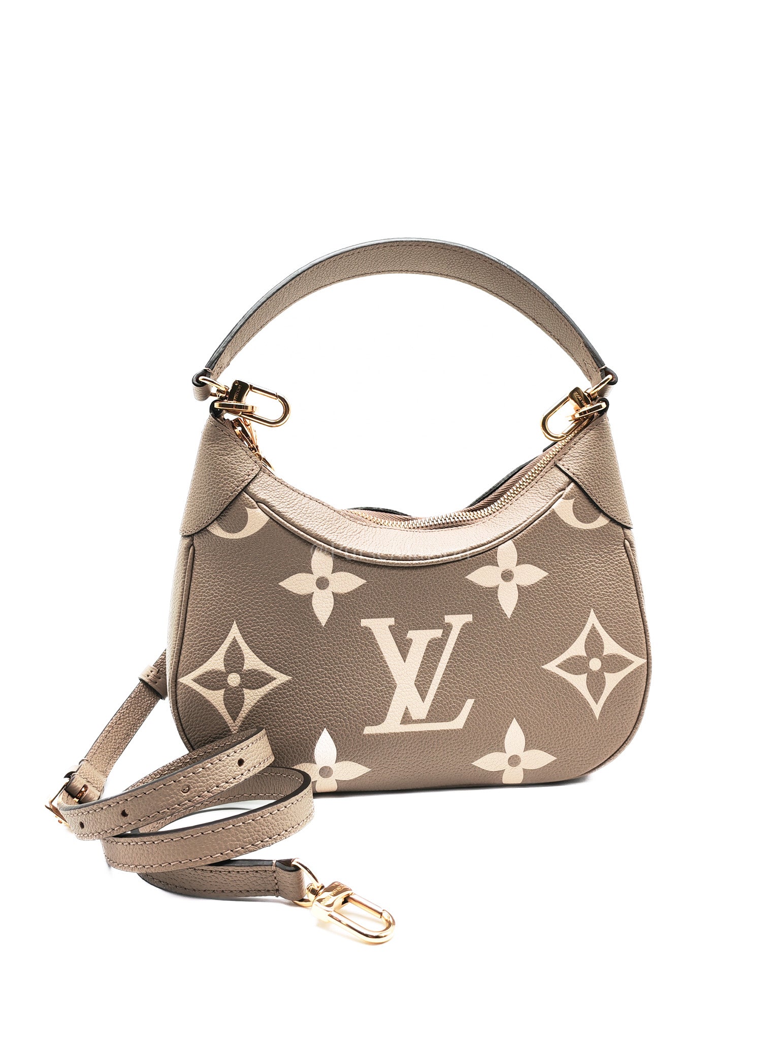 Bagatelle NM Monogram Empreinte Bicolor Two Way Bag (Microchip) | Purse Maison Luxury Bags Shop