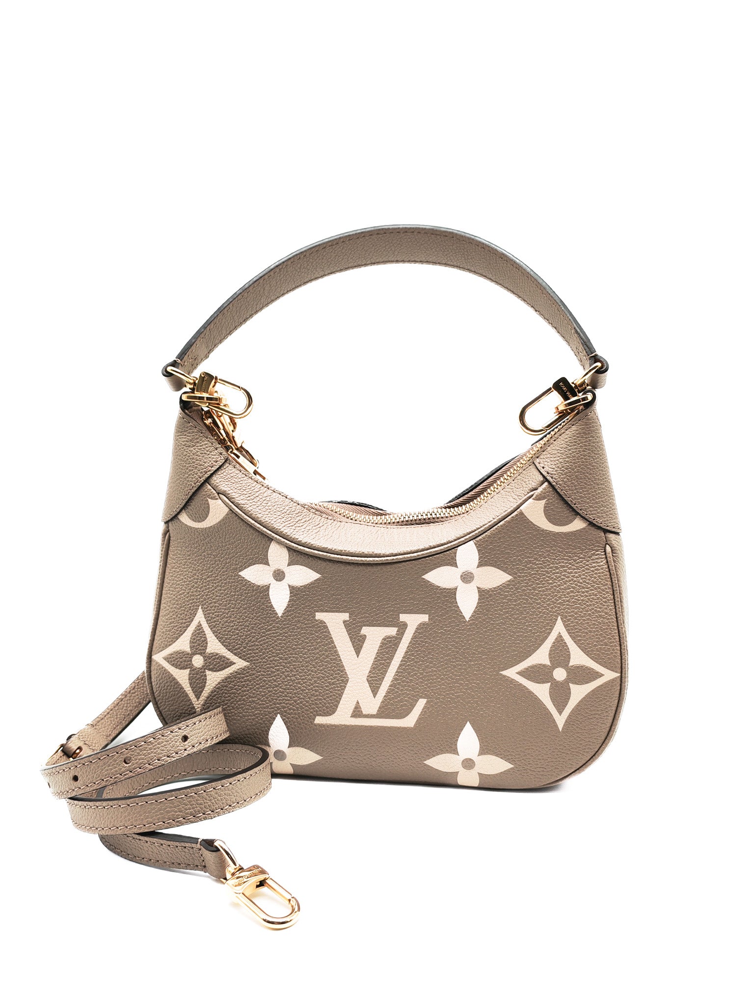 Bagatelle NM Monogram Empreinte Bicolor Two Way Bag (Microchip) | Purse Maison Luxury Bags Shop