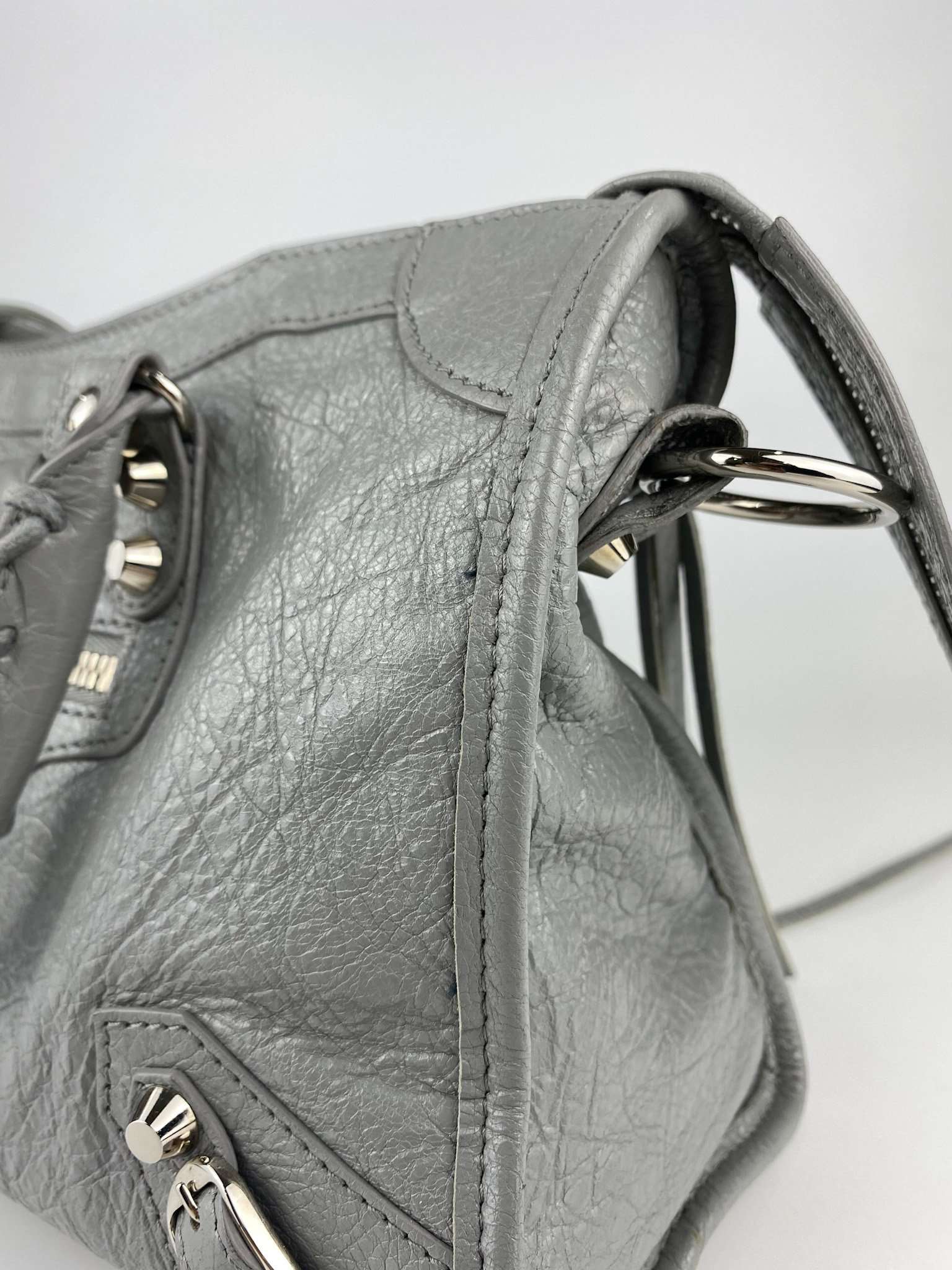 Balenciaga Classic city Small Bag in lambskin silver hardware