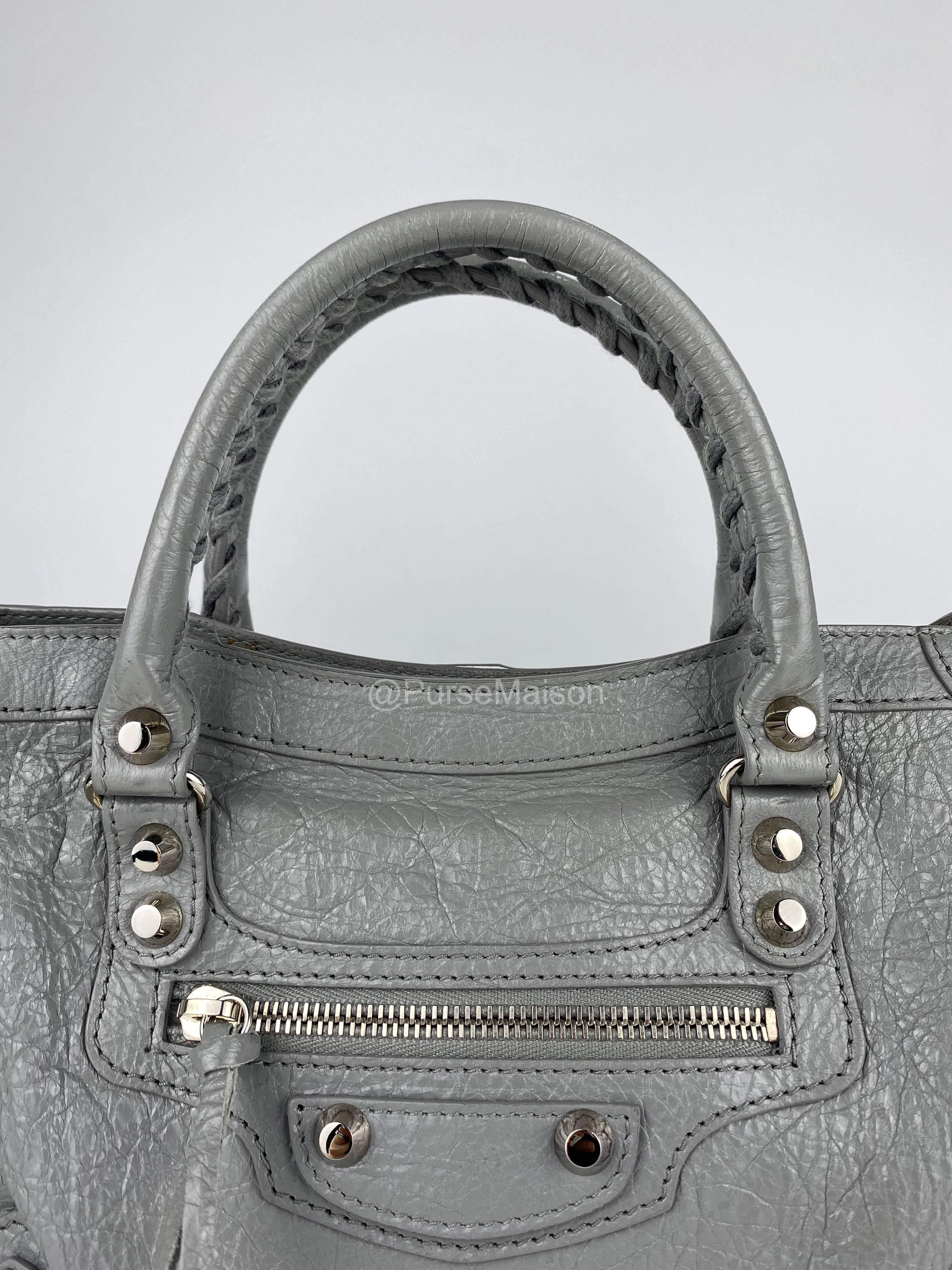 Balenciaga Classic city Small Bag in lambskin silver hardware