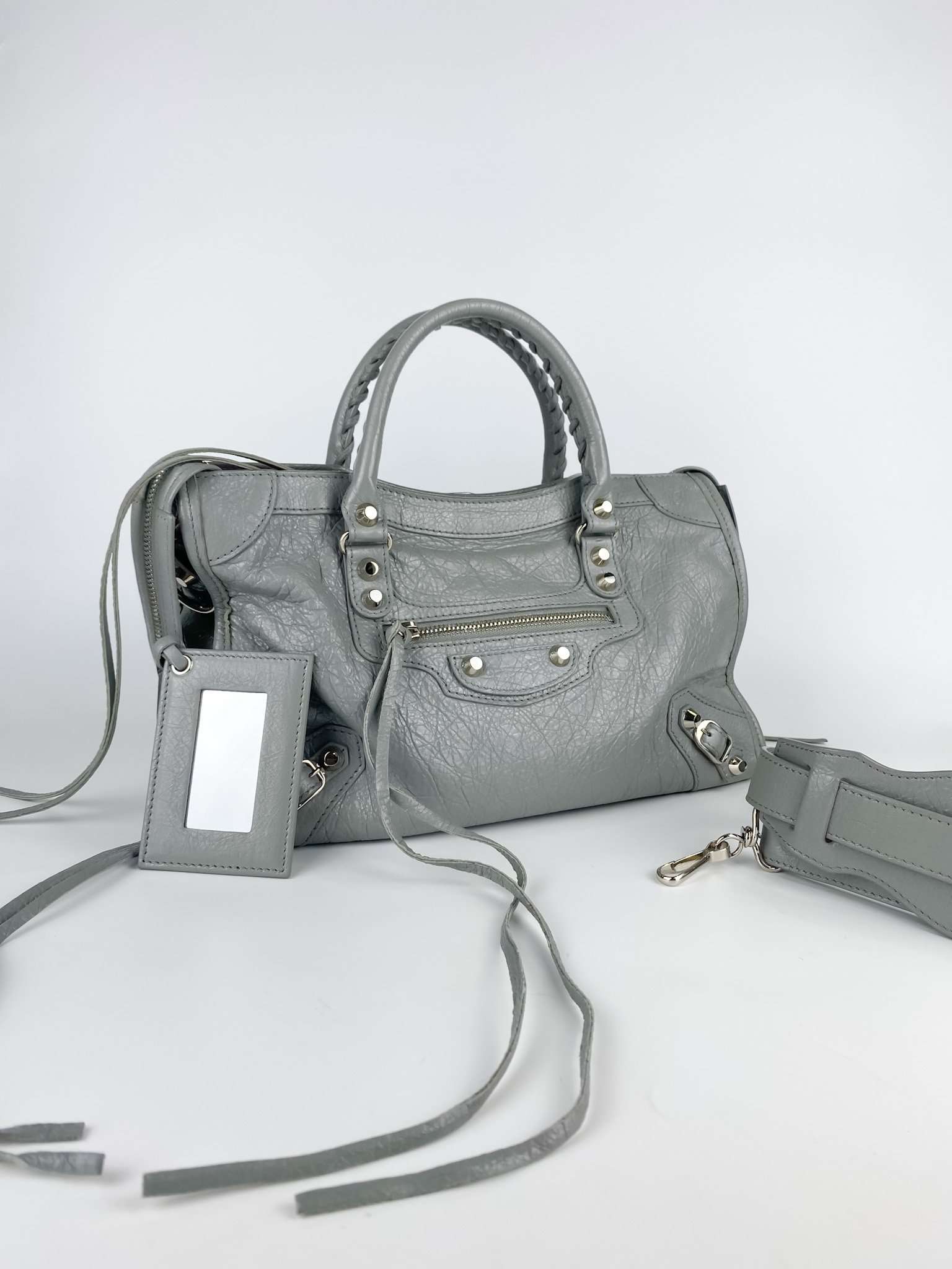 Balenciaga Classic city Small Bag in lambskin silver hardware