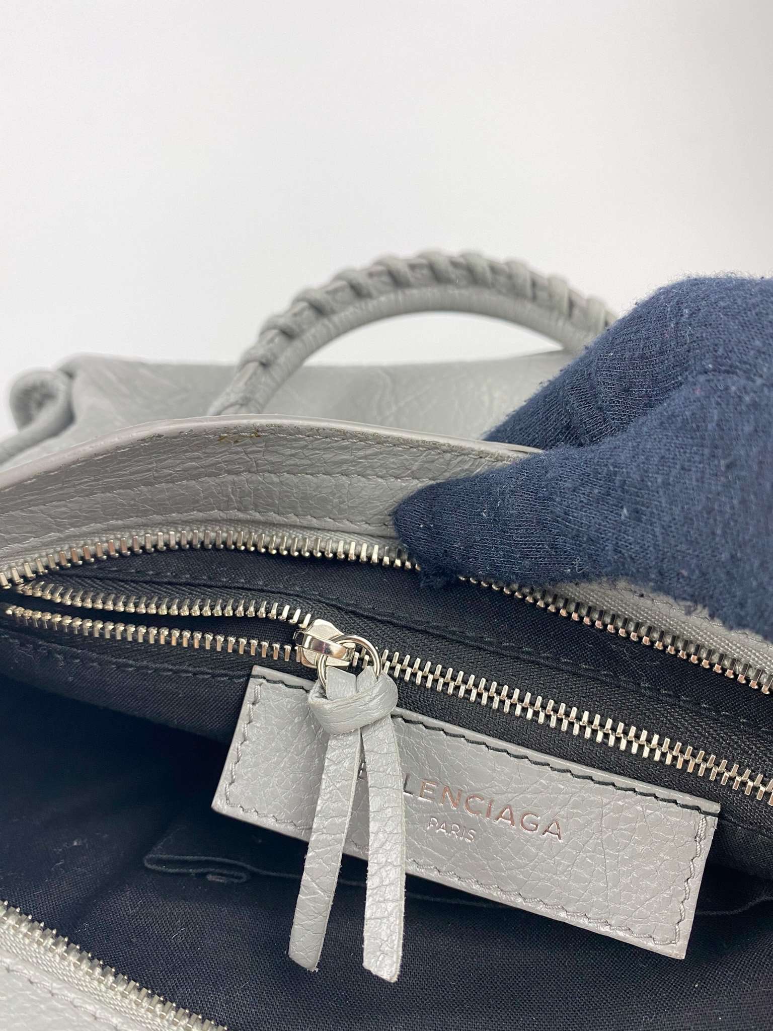 Balenciaga Classic city Small Bag in lambskin silver hardware