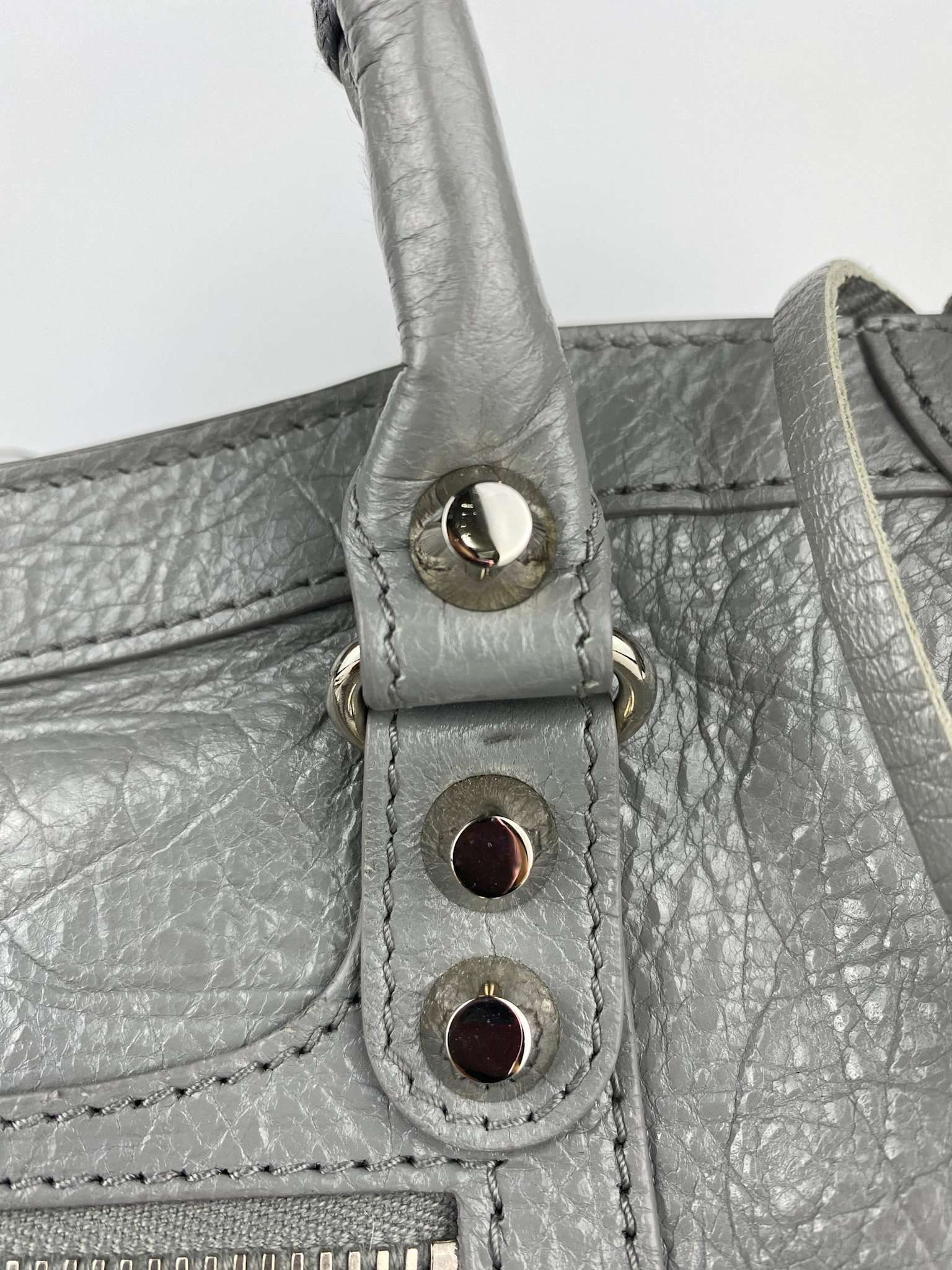 Balenciaga Classic city Small Bag in lambskin silver hardware