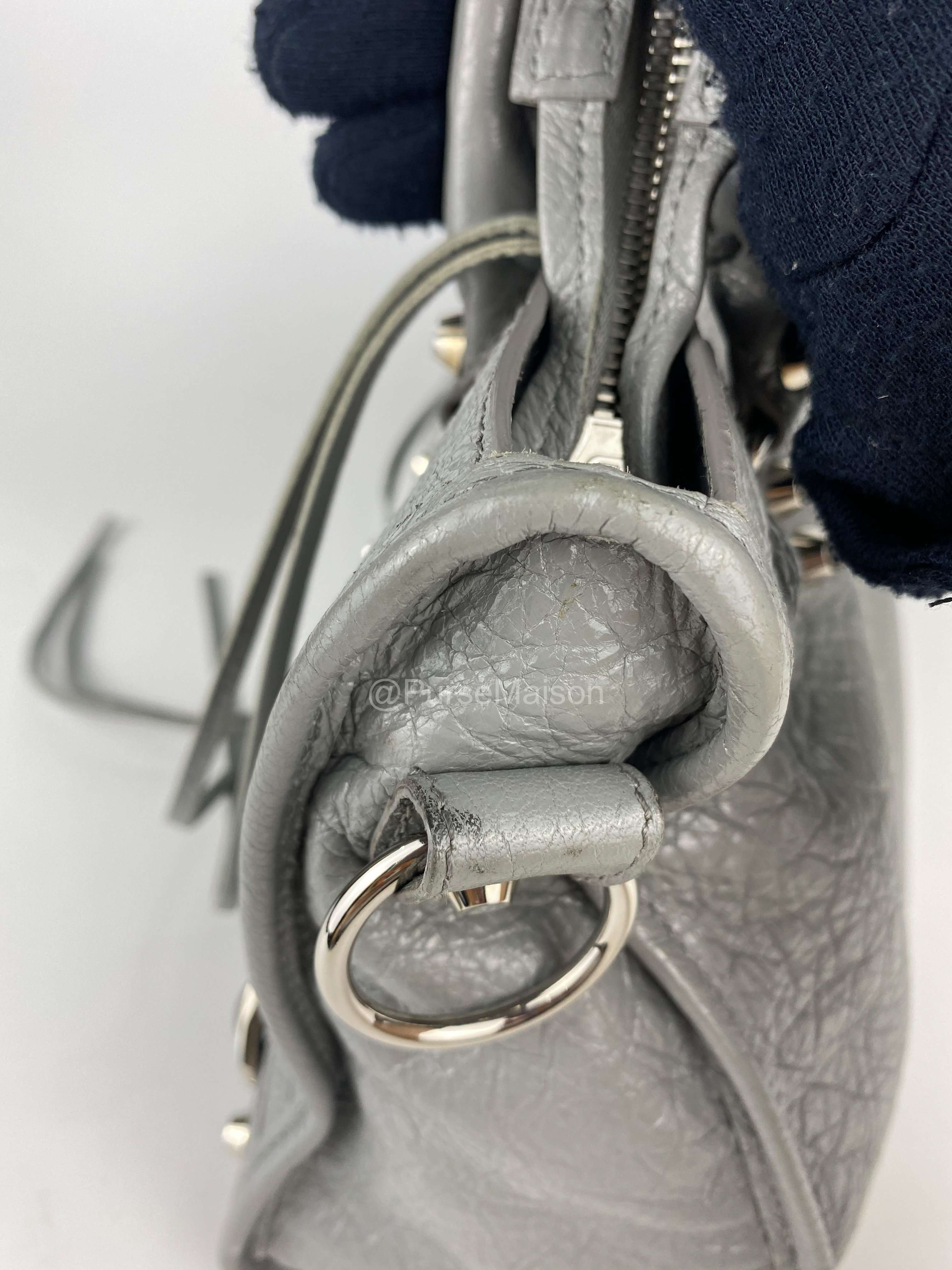 Balenciaga Classic city Small Bag in lambskin silver hardware