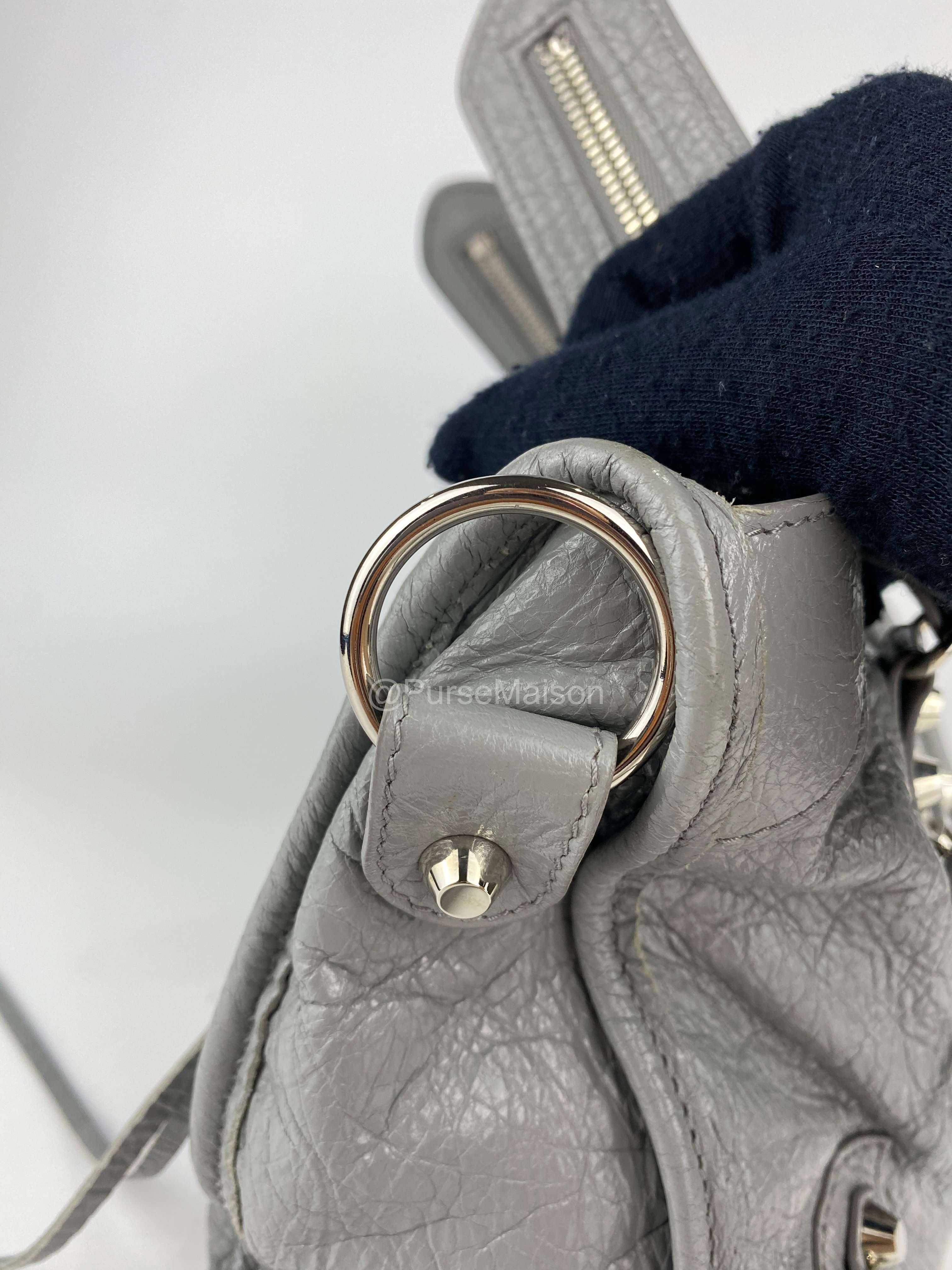 Balenciaga Classic city Small Bag in lambskin silver hardware